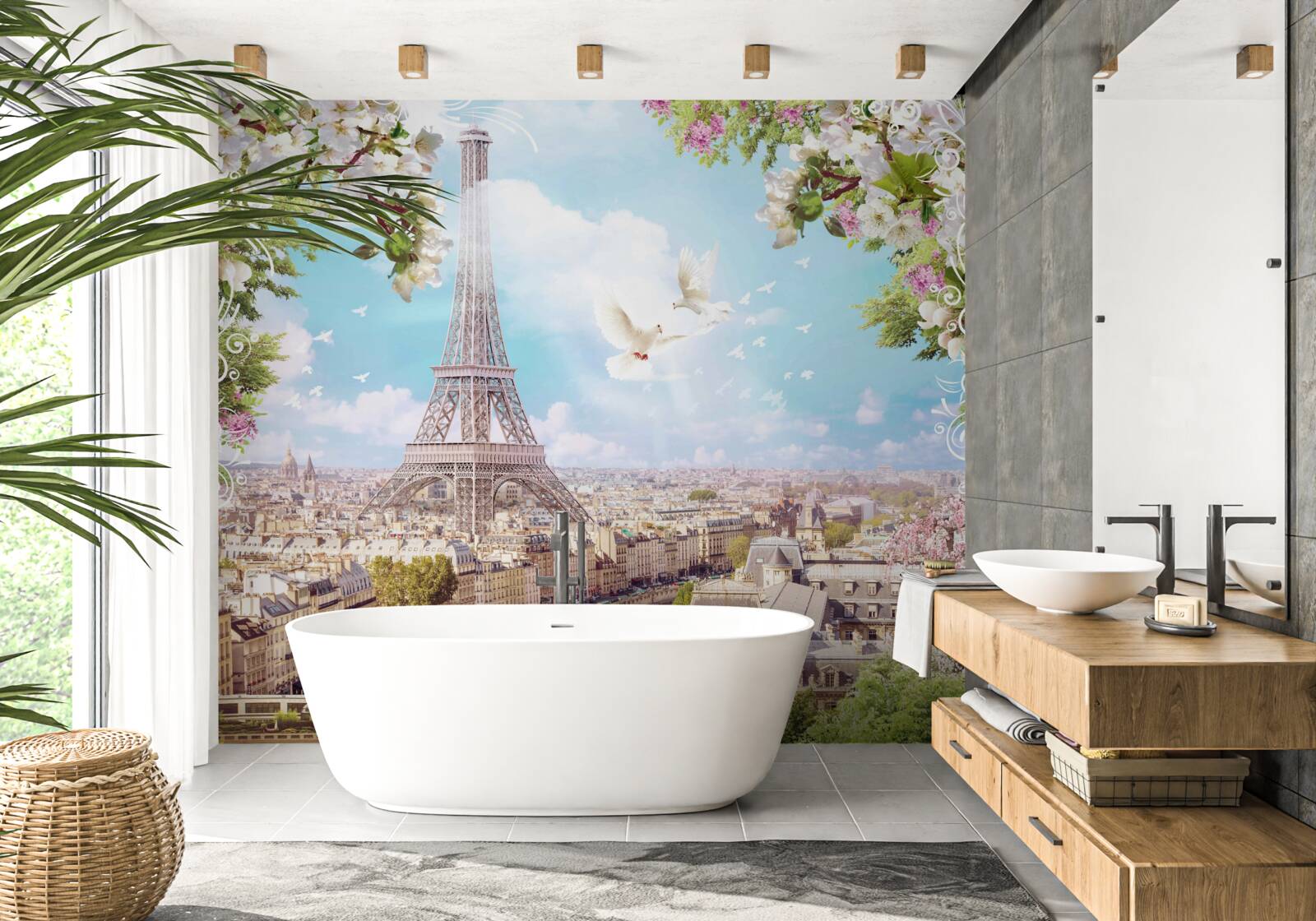 Фотошпалери витонченість і чарівність Парижа