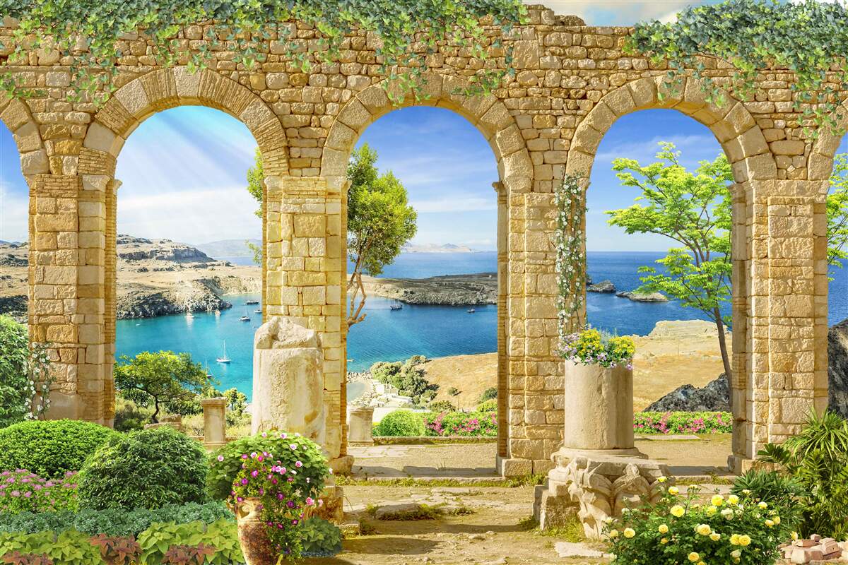 Фотошпалери ландшафт південних широт