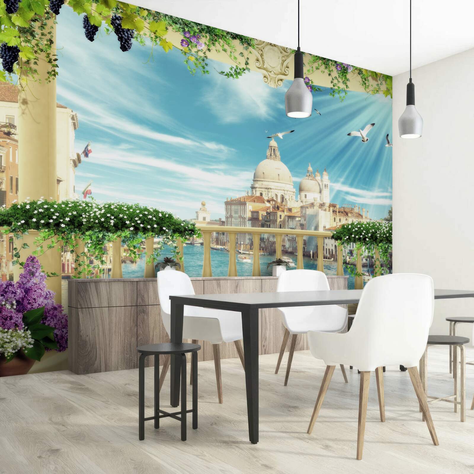 Фотошпалери вид з балкона на велич венеції