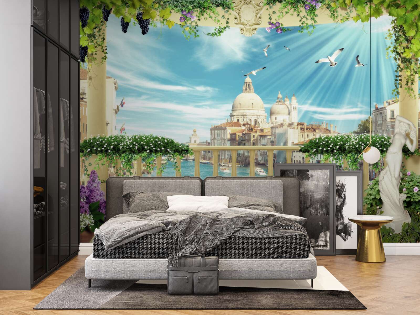 Фотошпалери вид з балкона на велич венеції