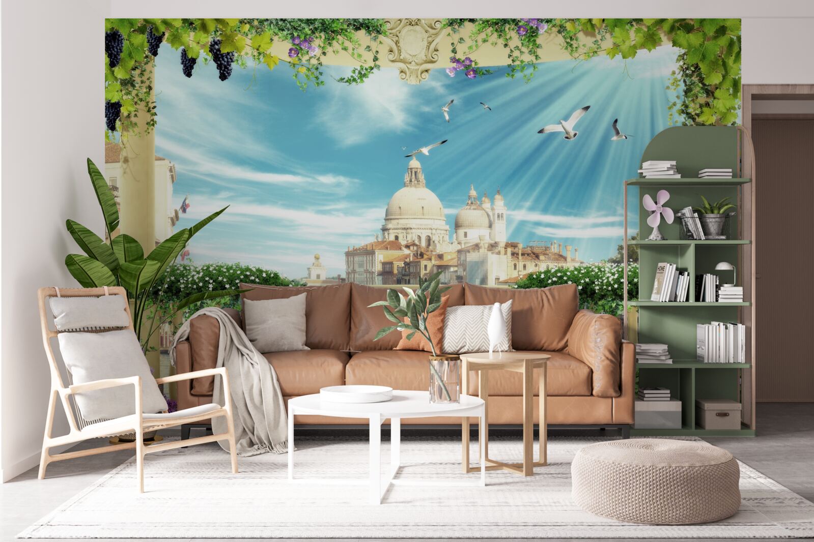 Фотошпалери вид з балкона на велич венеції