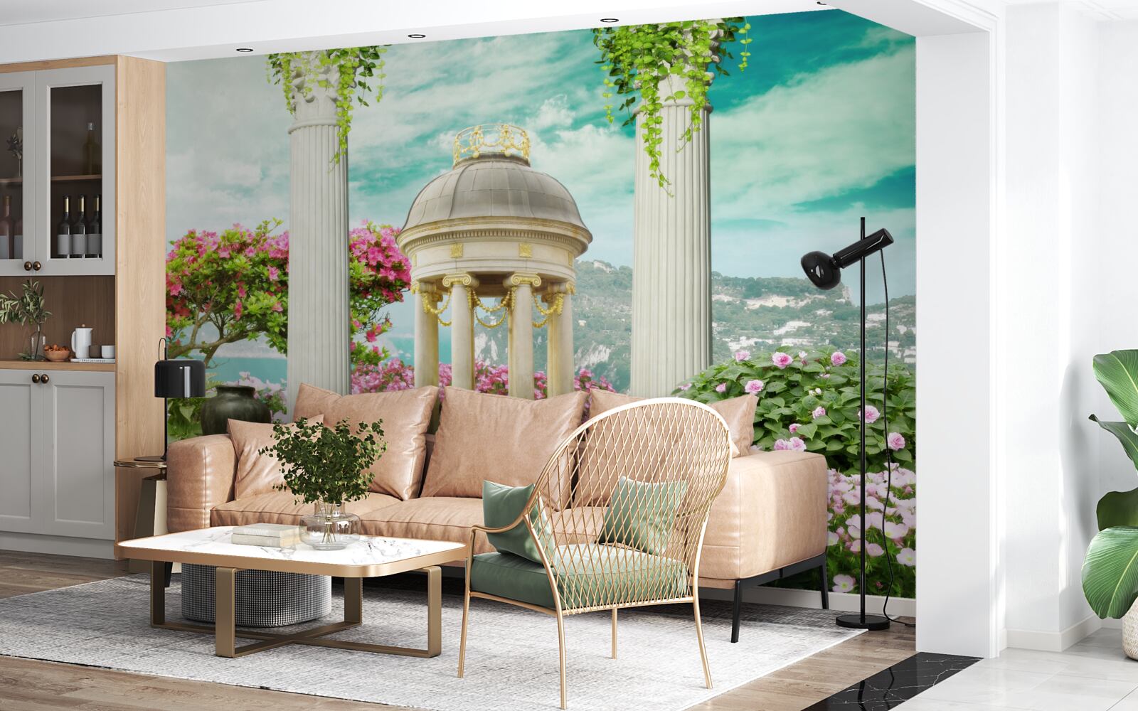 Фотошпалери дивовижний історичний фонтан