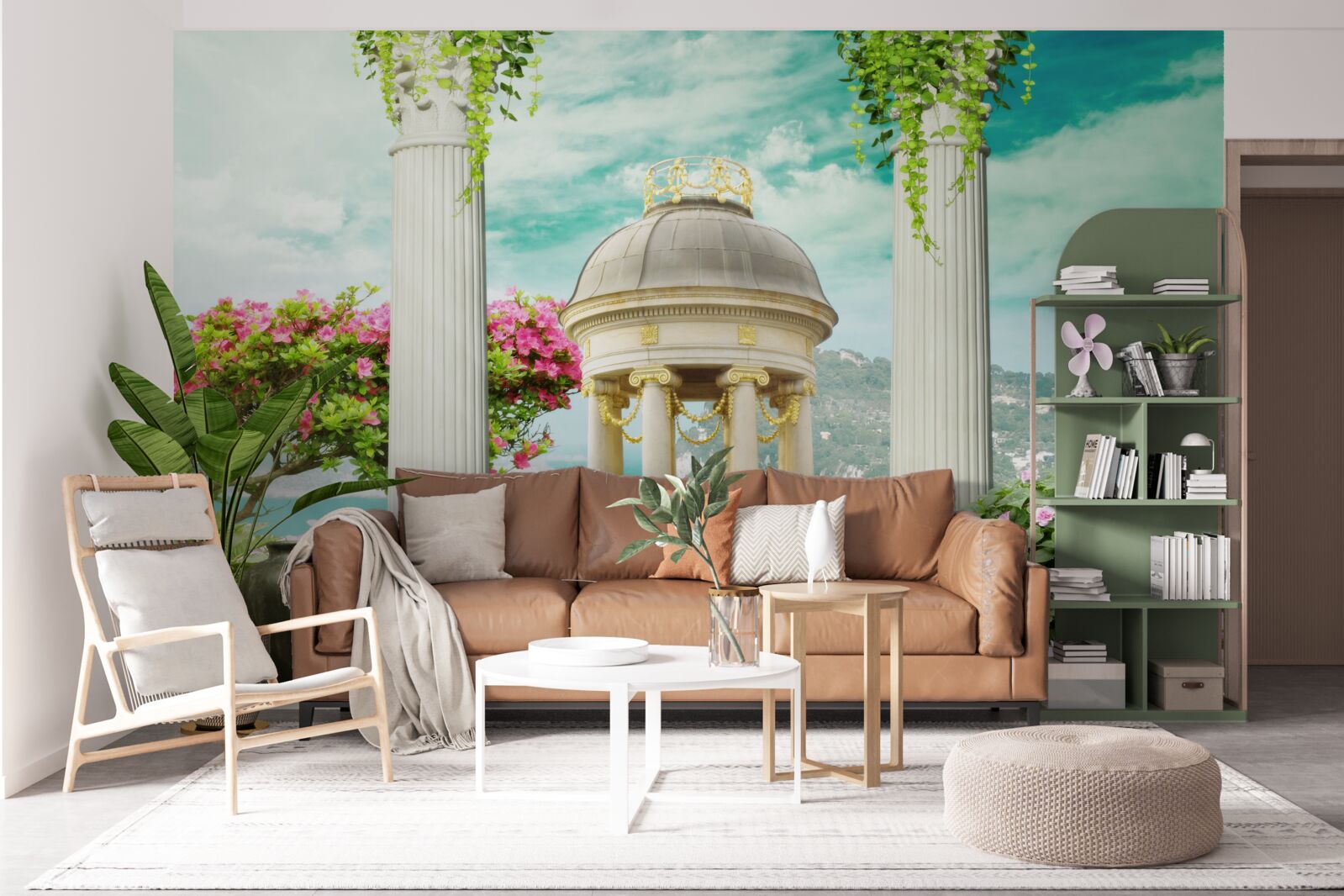 Фотошпалери дивовижний історичний фонтан