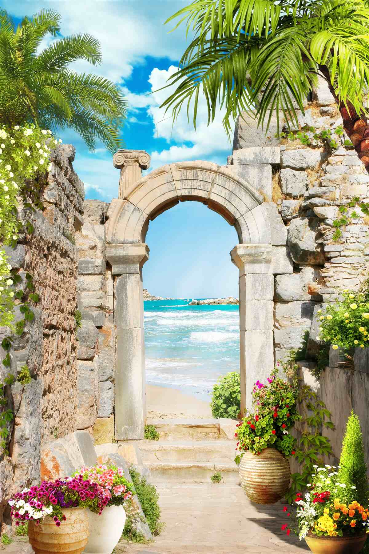 Фотошпалери океанічна дуга