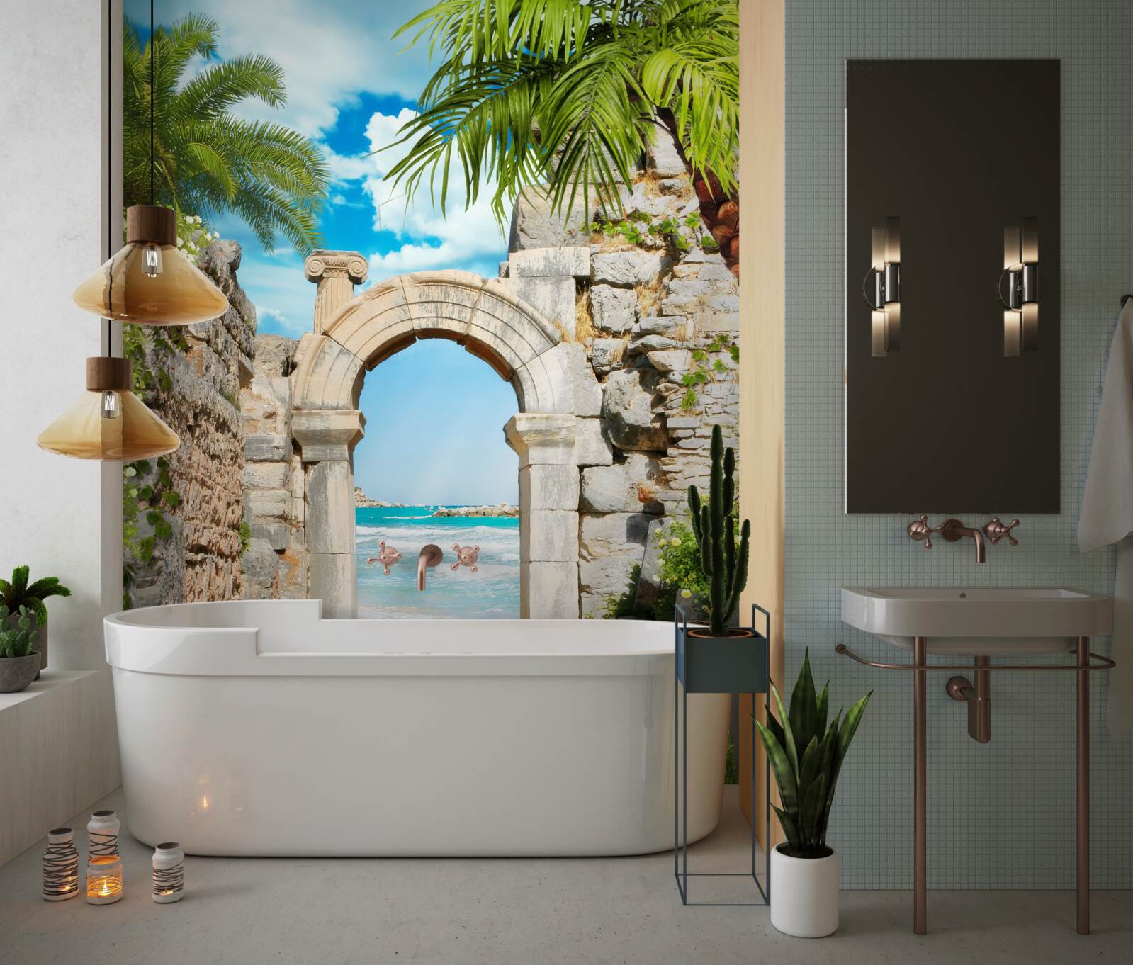 Фотошпалери океанічна дуга