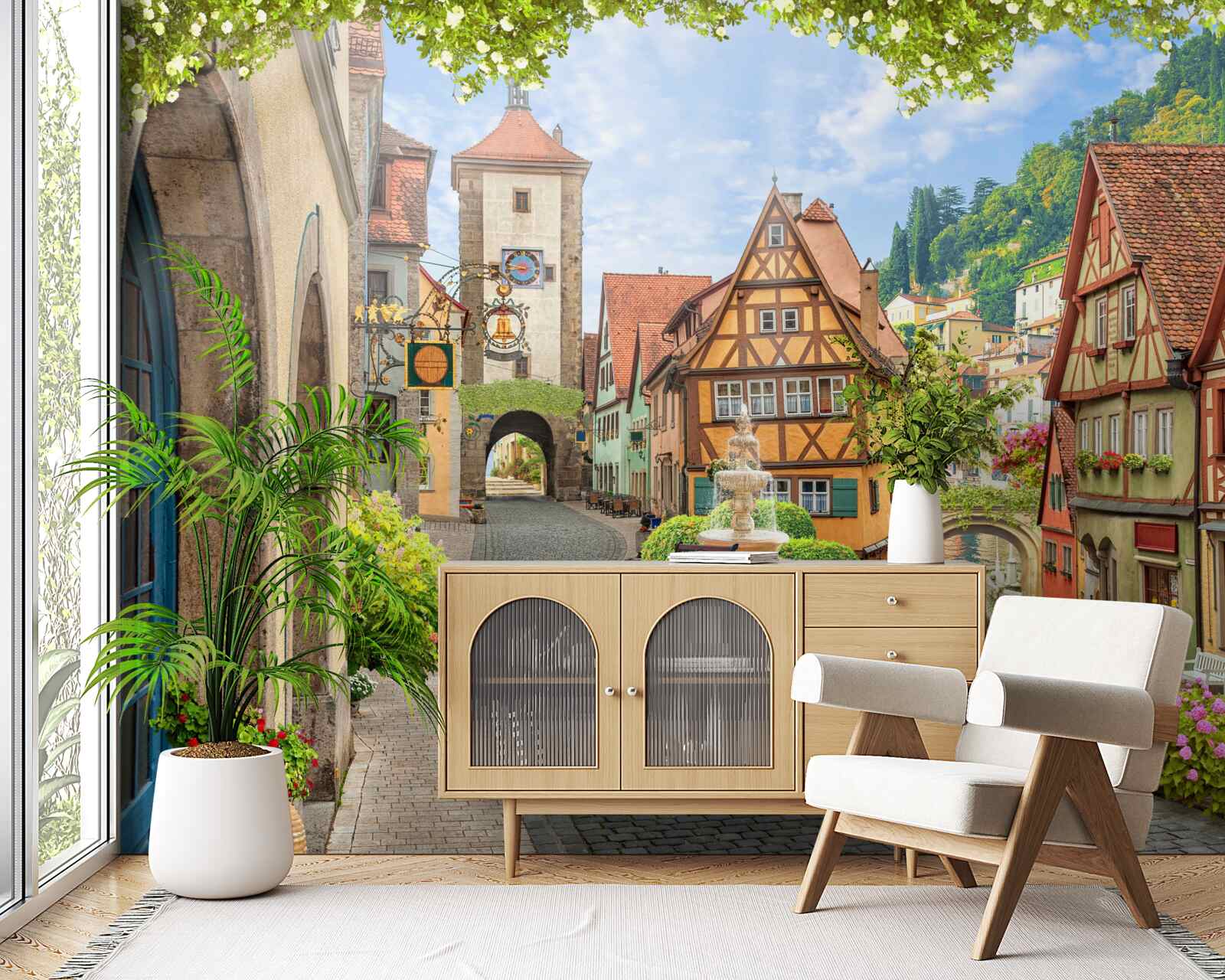 Фотошпалери дивовижне місто з історією