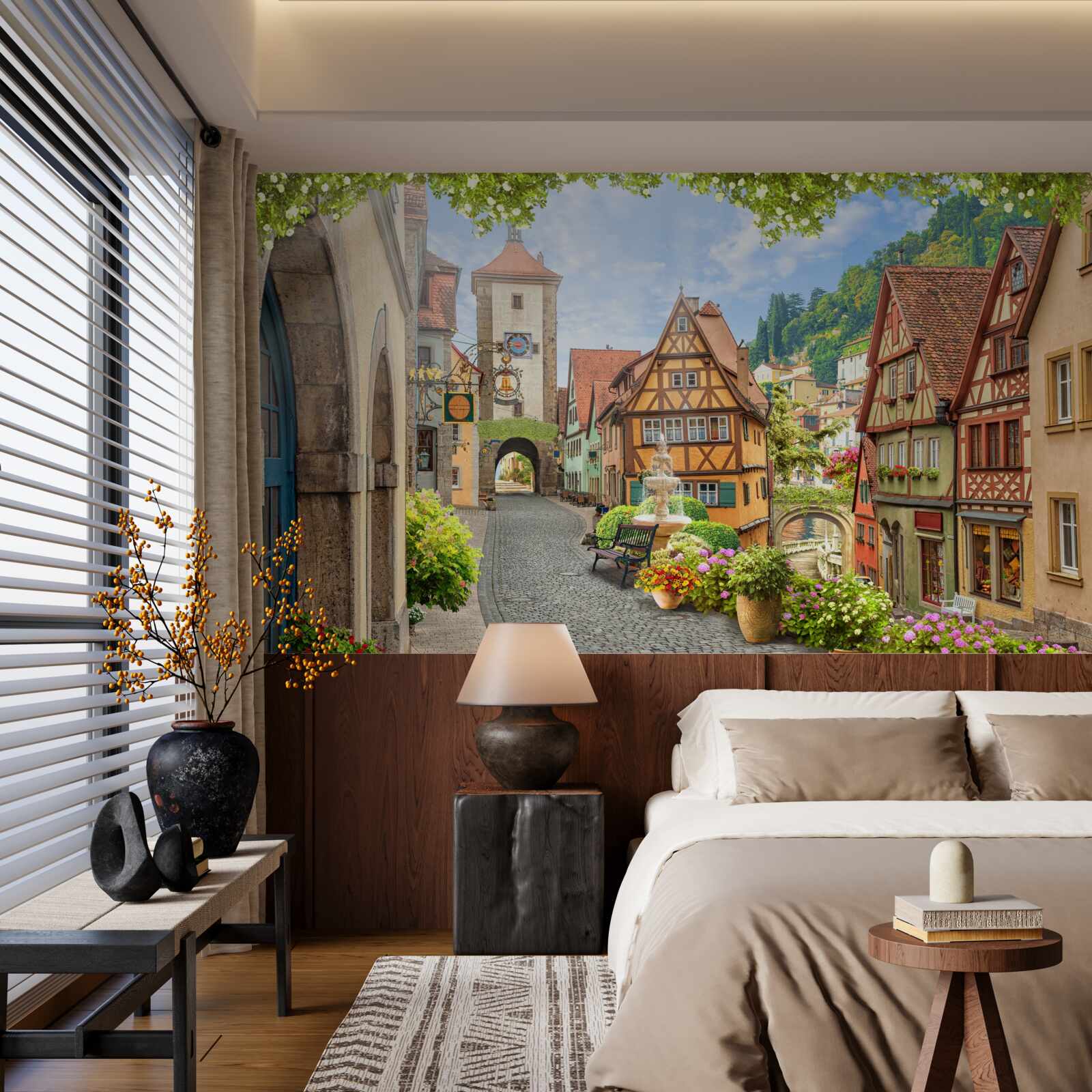 Фотошпалери дивовижне місто з історією