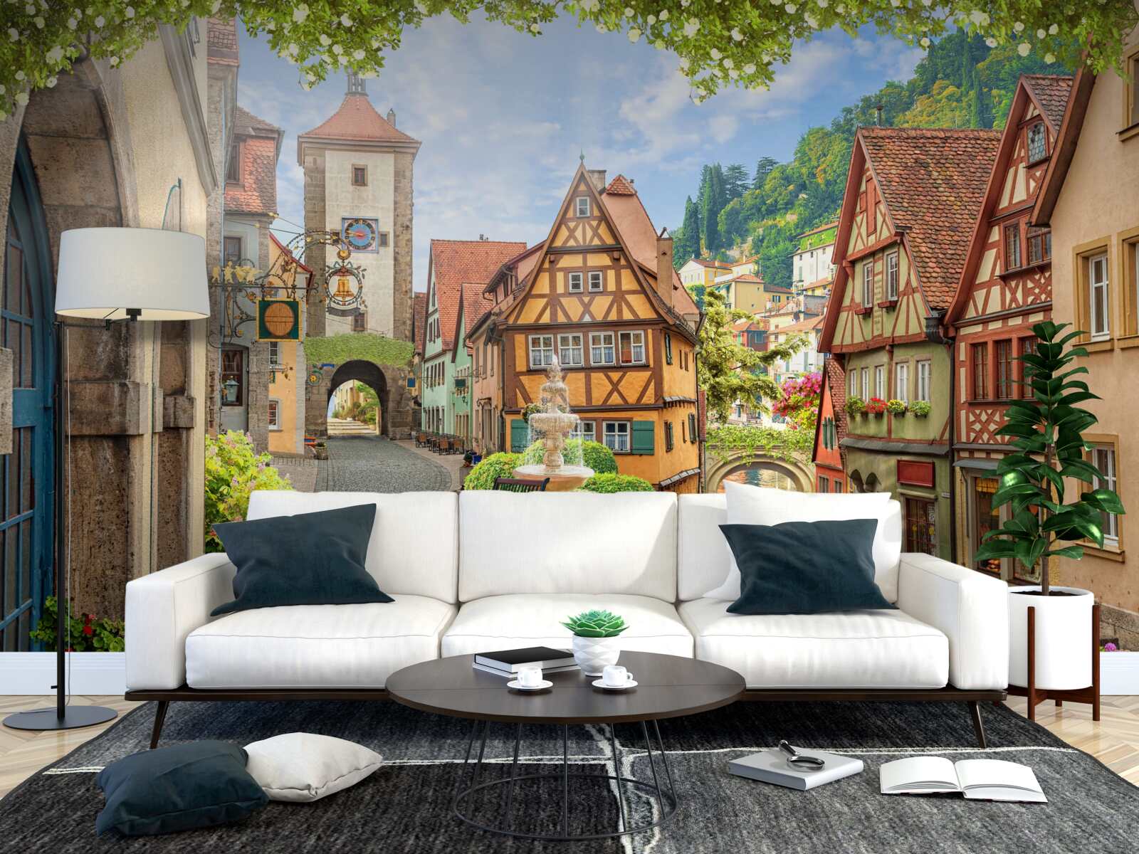 Фотошпалери дивовижне місто з історією