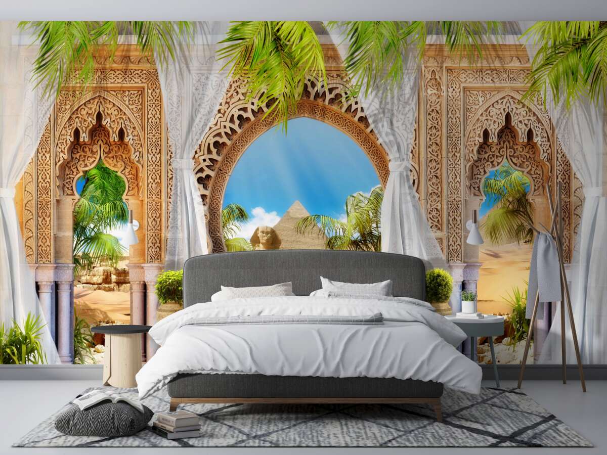 Фотошпалери палац у східному стилі