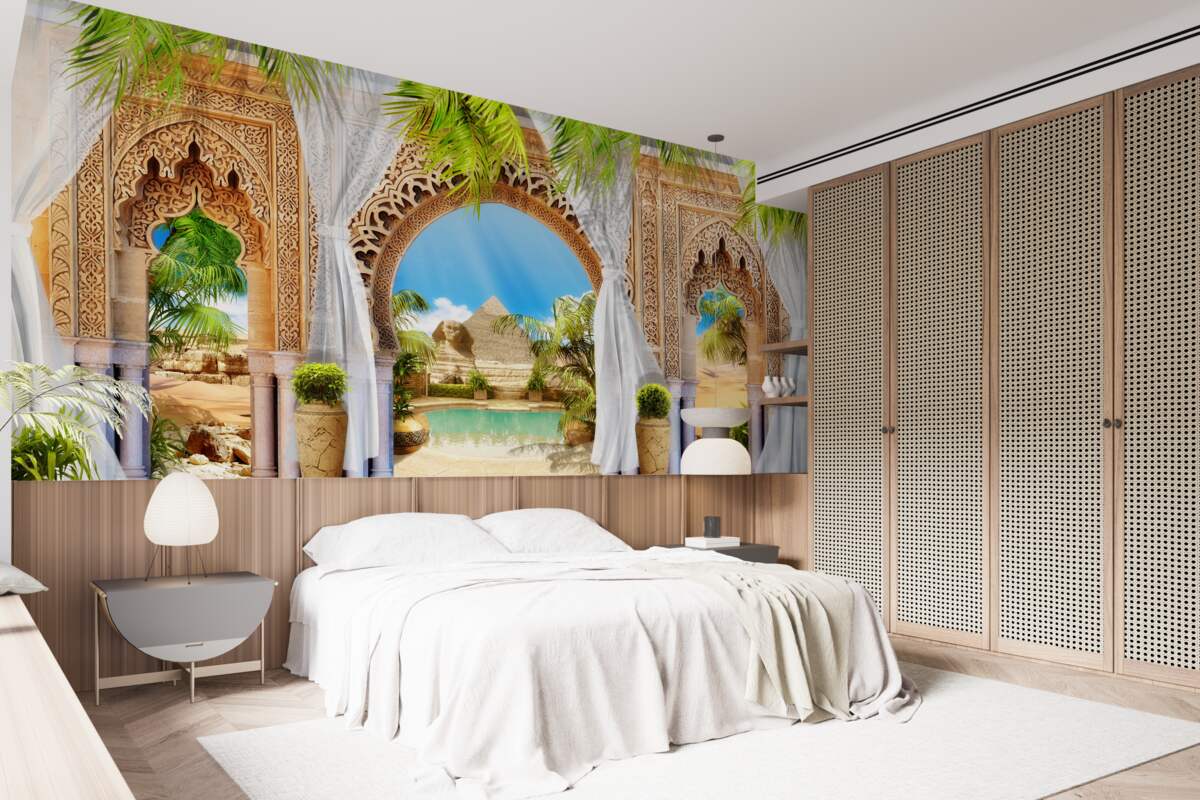 Фотошпалери палац у східному стилі