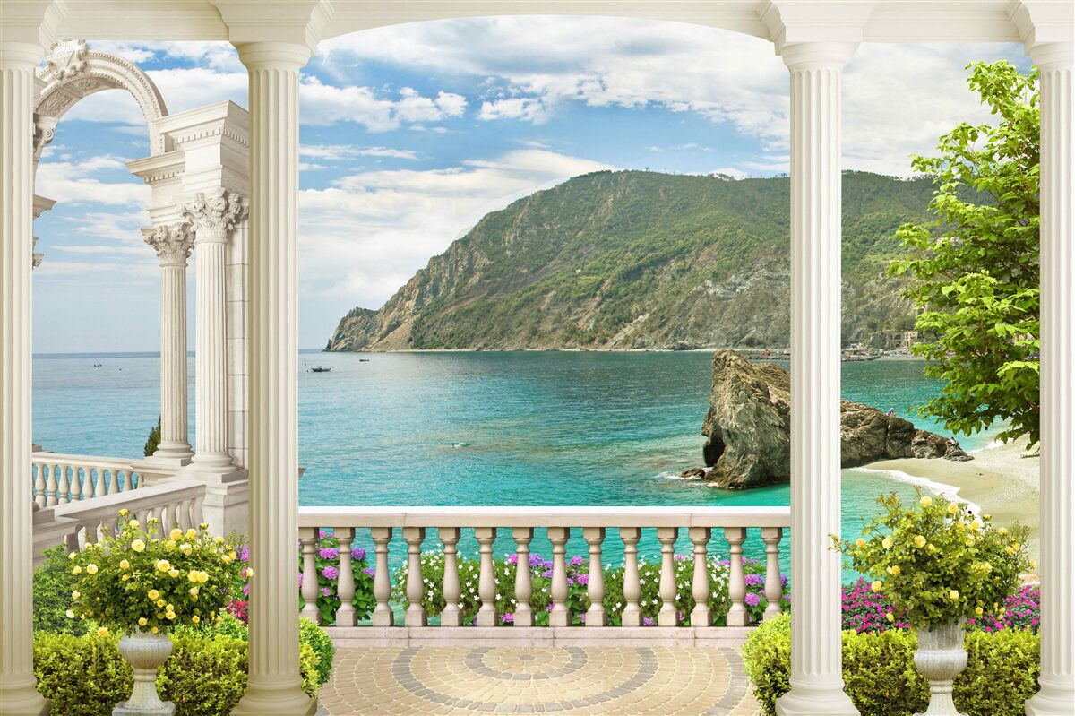 Фотошпалери морські колони