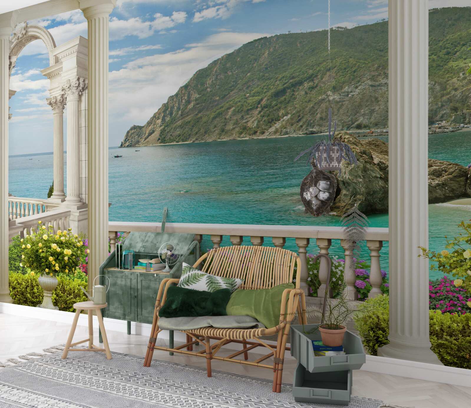 Фотошпалери морські колони