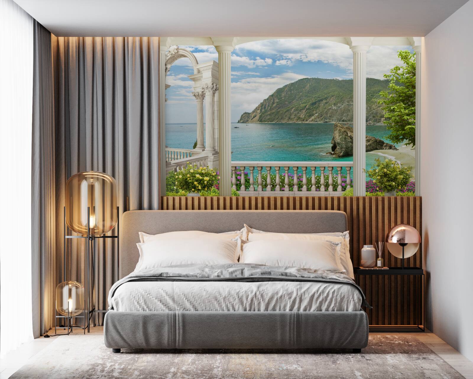 Фотошпалери морські колони