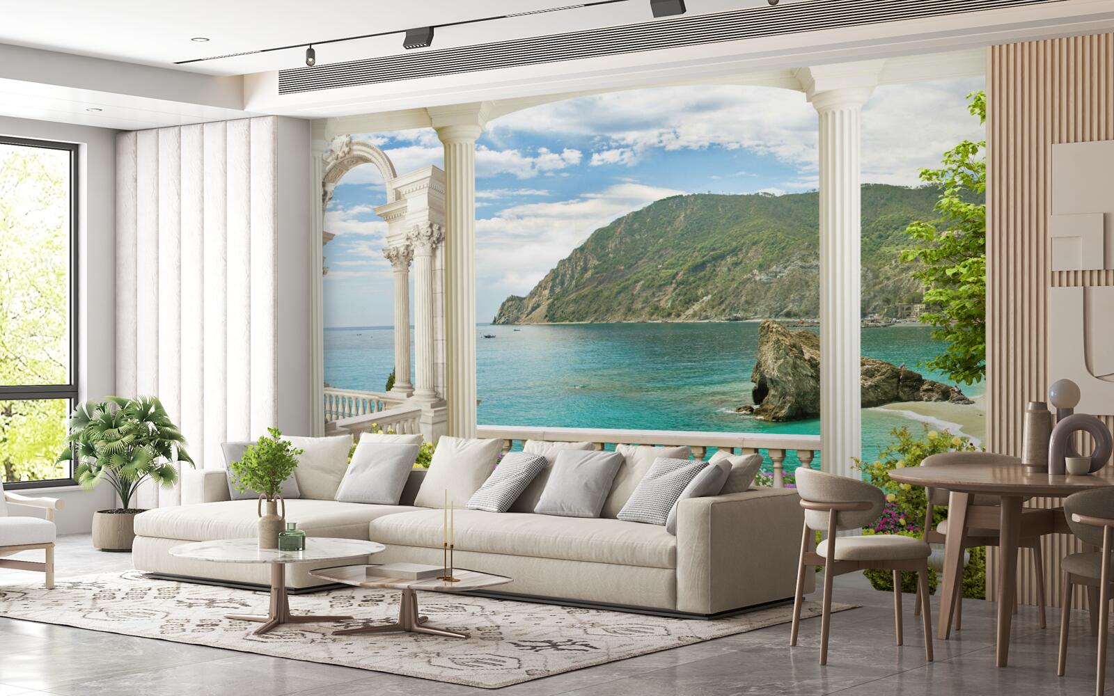 Фотошпалери морські колони