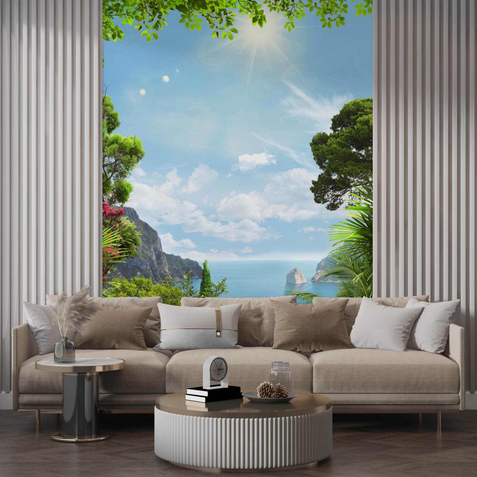 Фотошпалери дивовижний морський пейзаж