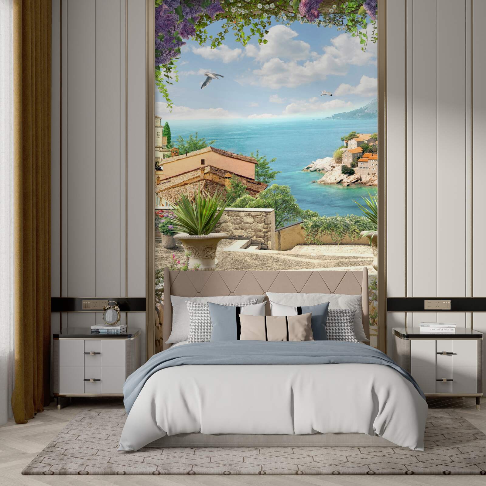 Фотошпалери чудова дорога до узбережжя