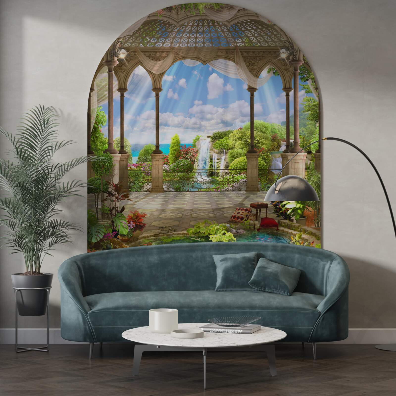 Фотошпалери надзвичайно приваблива тераса