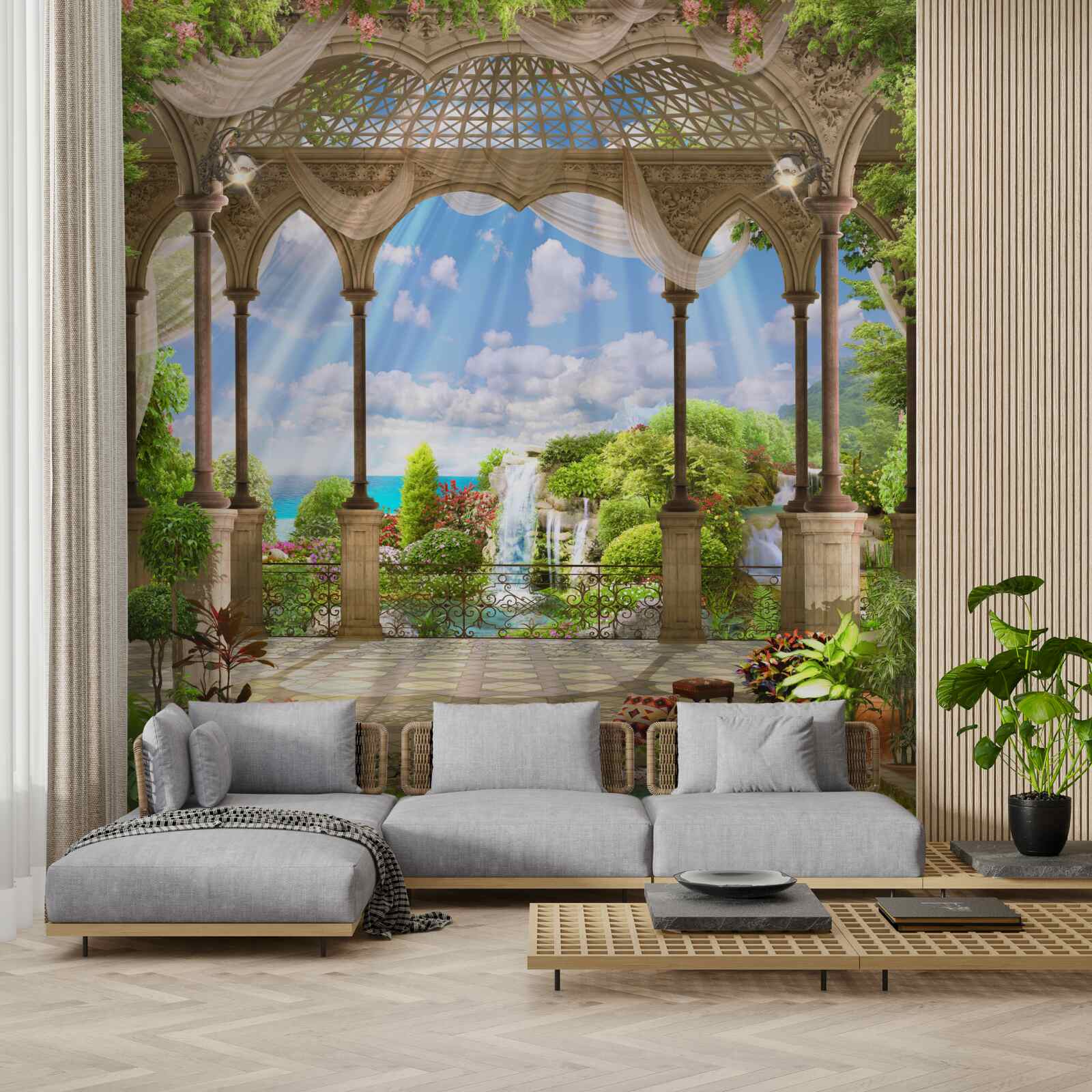 Фотошпалери надзвичайно приваблива тераса