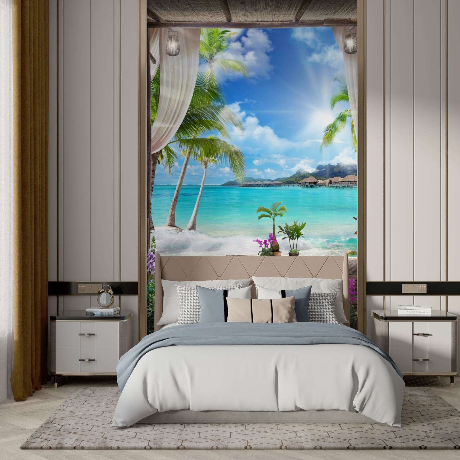 Фотошпалери красивий пляжний пейзаж