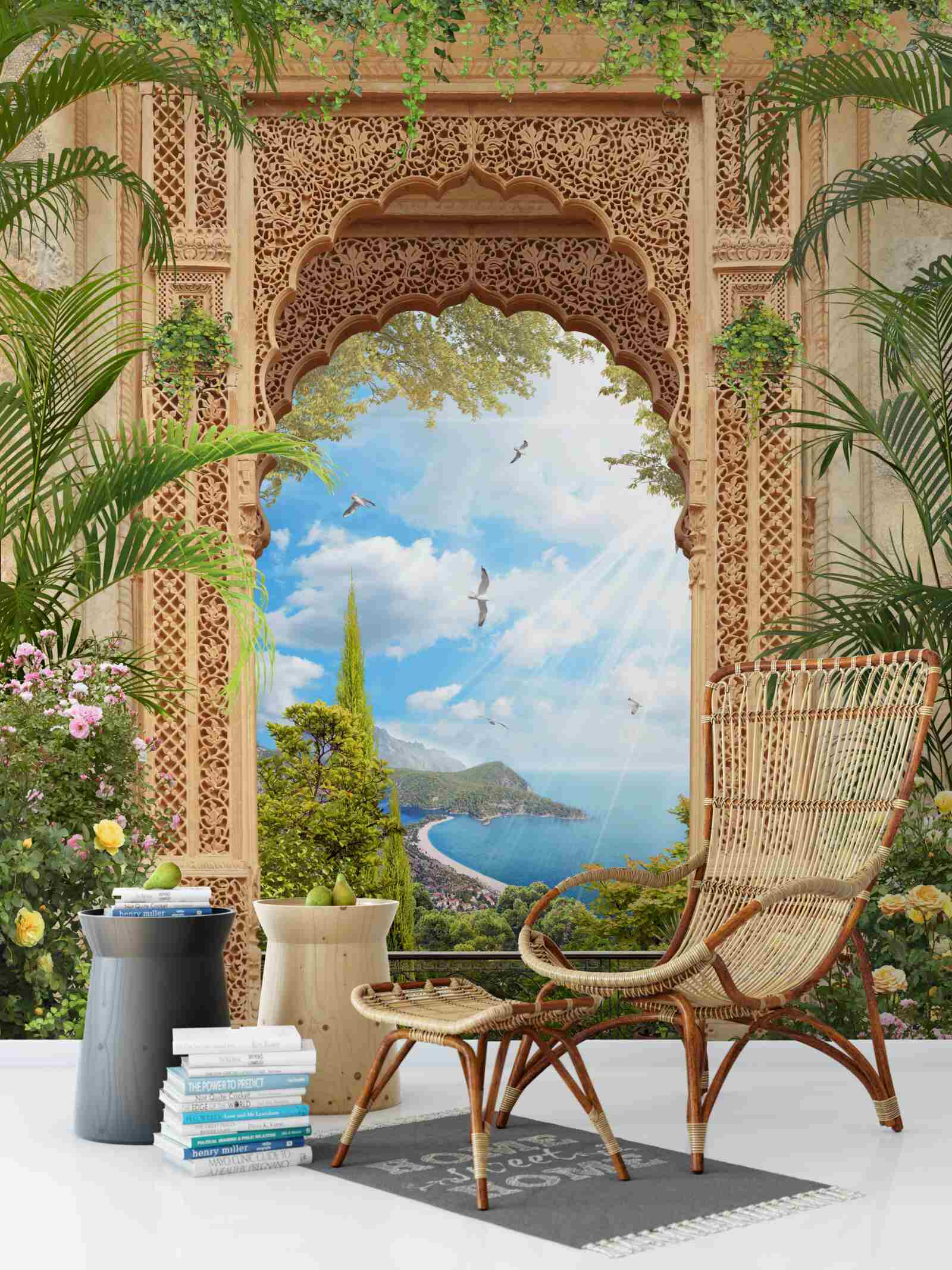 Фотошпалери витончена ажурна арка