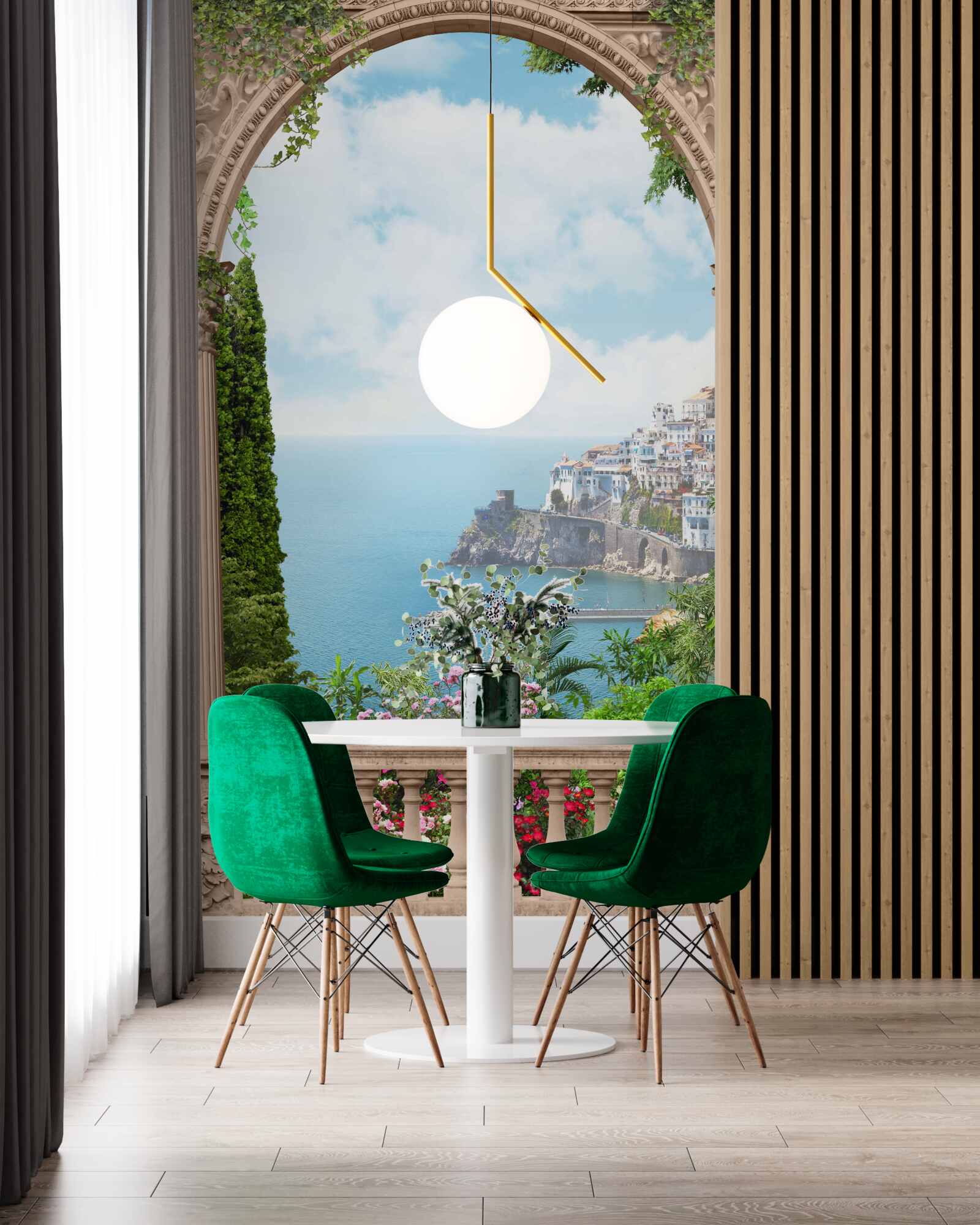 Фотошпалери Ландшафт затоки в Італії