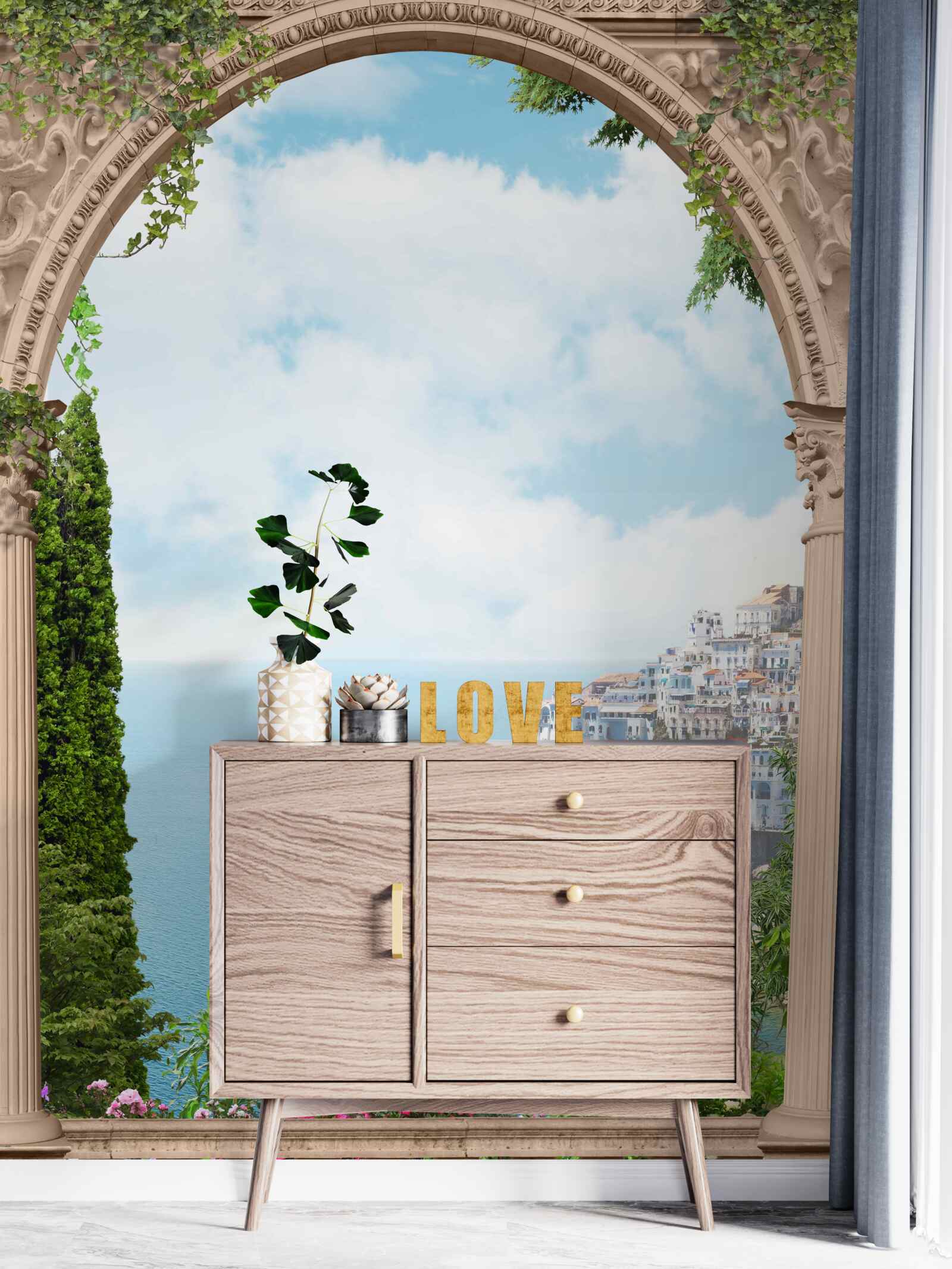 Фотошпалери Ландшафт затоки в Італії