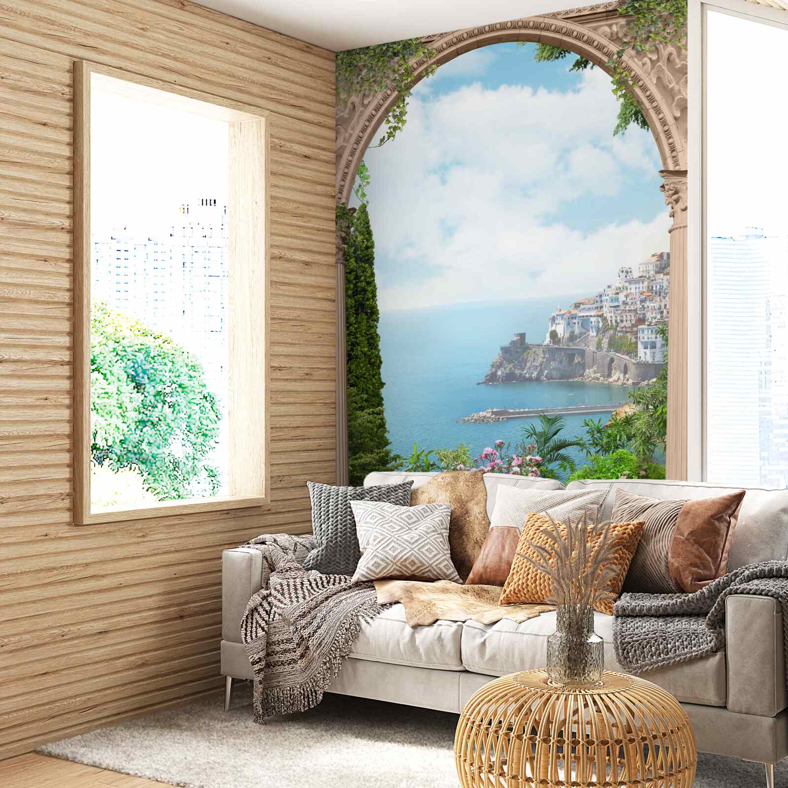 Фотошпалери Ландшафт затоки в Італії