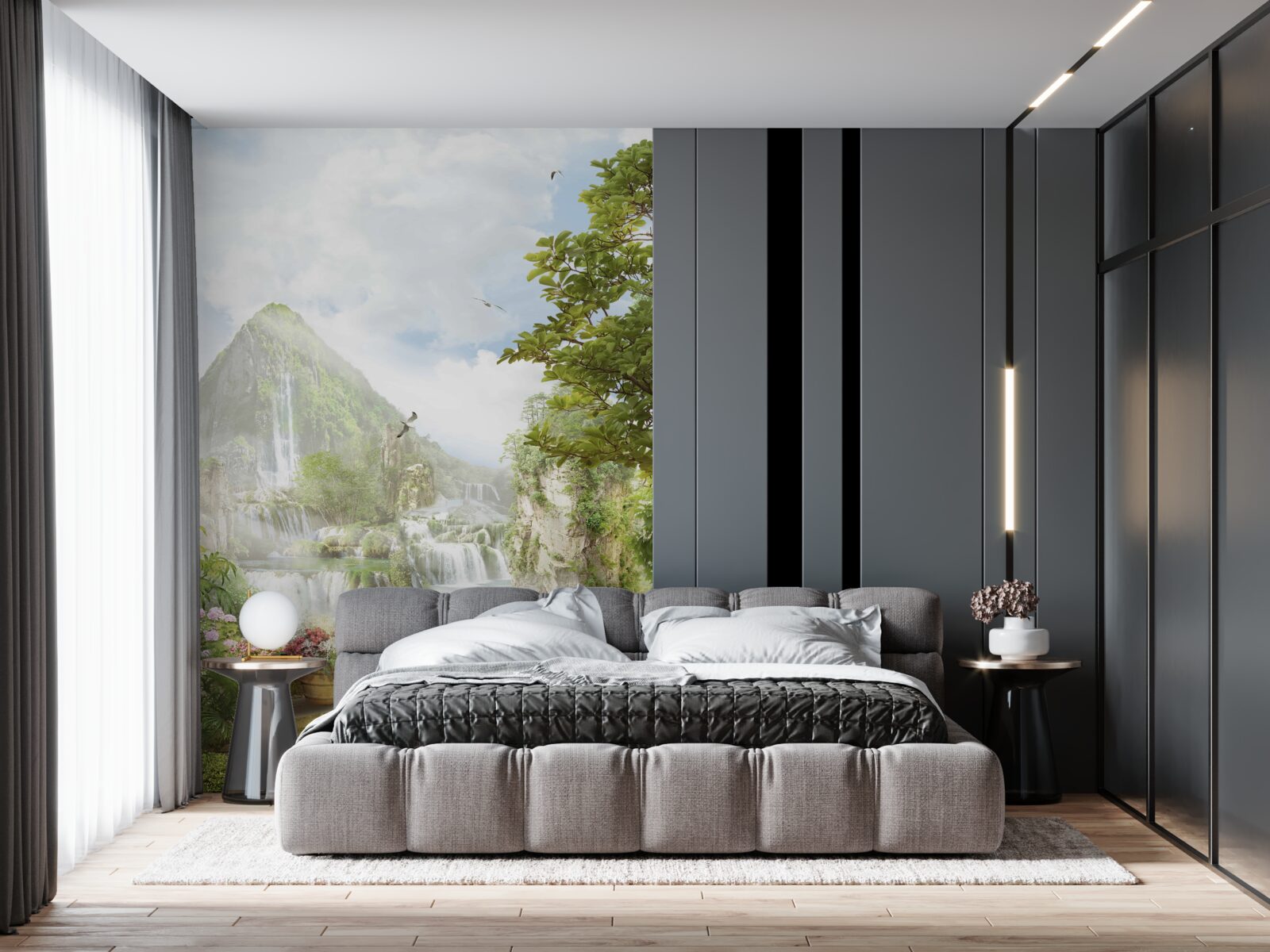 Фотошпалери прекрасний вид на гори