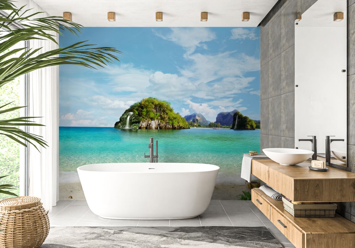 Фотошпалери прекрасний краєвид з моря