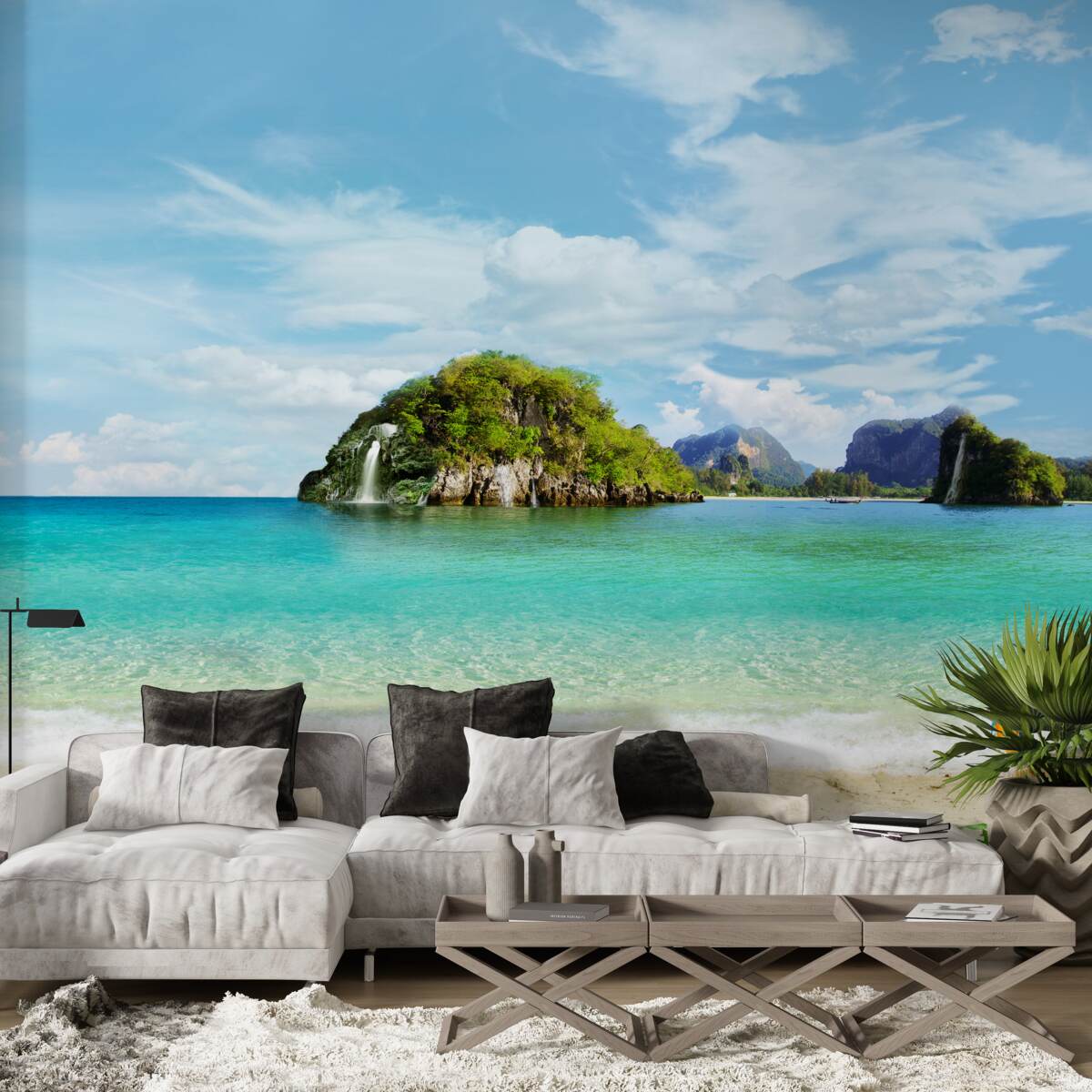 Фотошпалери прекрасний краєвид з моря