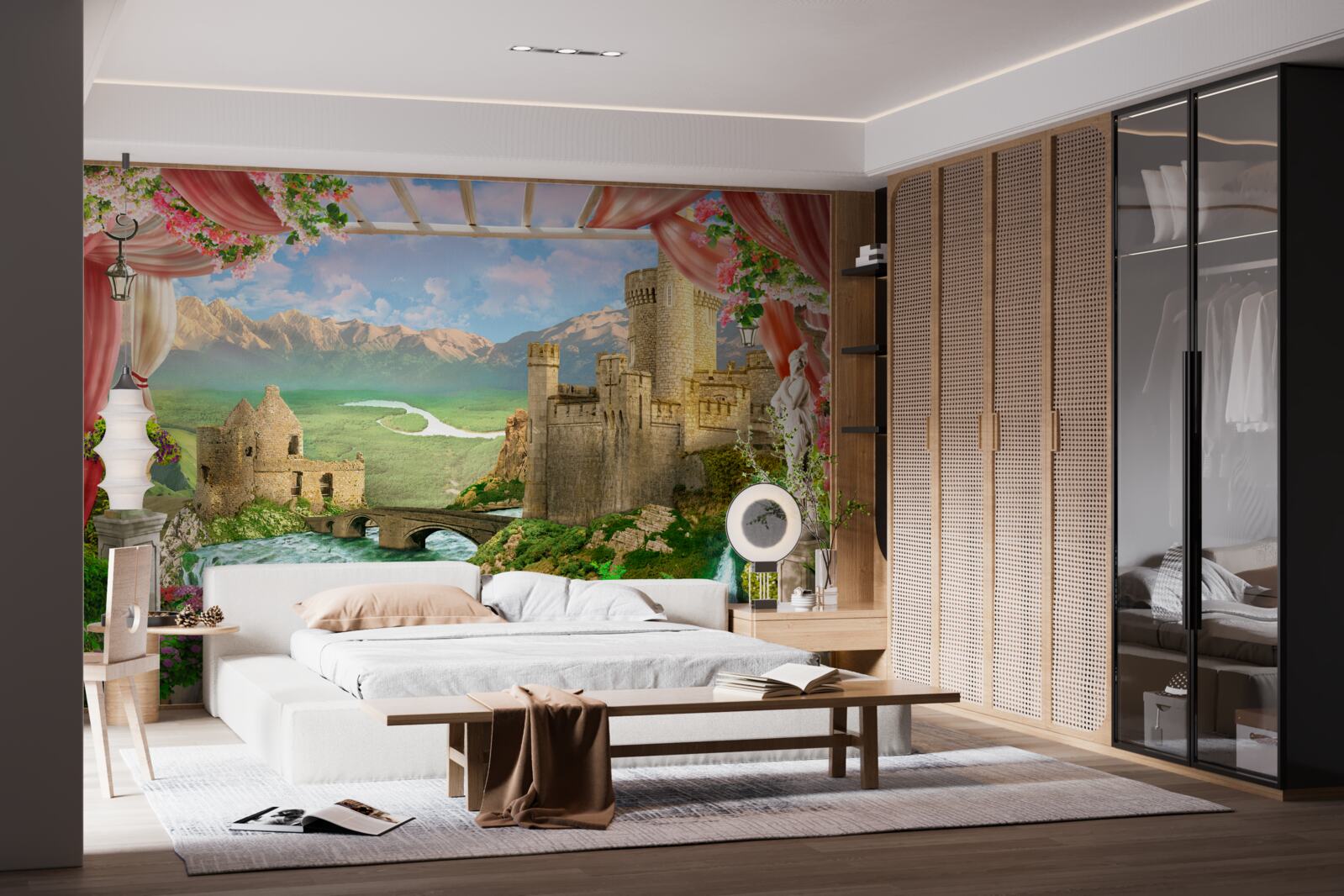 Фотошпалери панорама старовинного замку