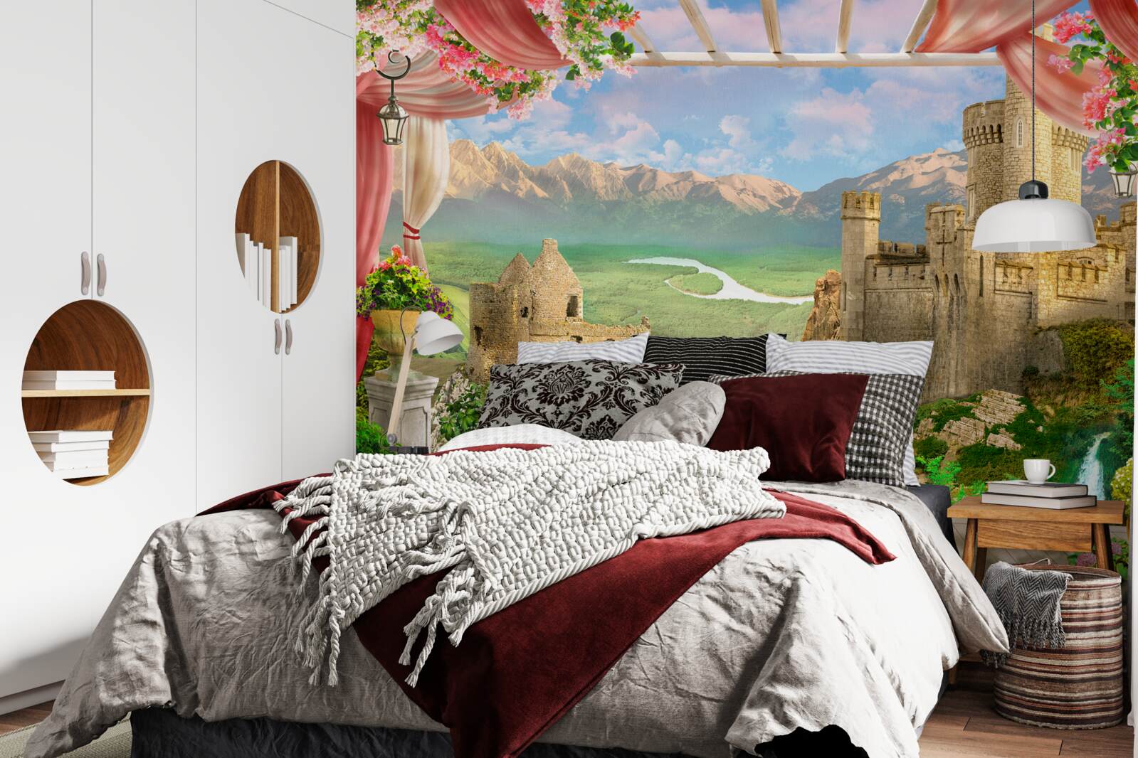 Фотошпалери панорама старовинного замку