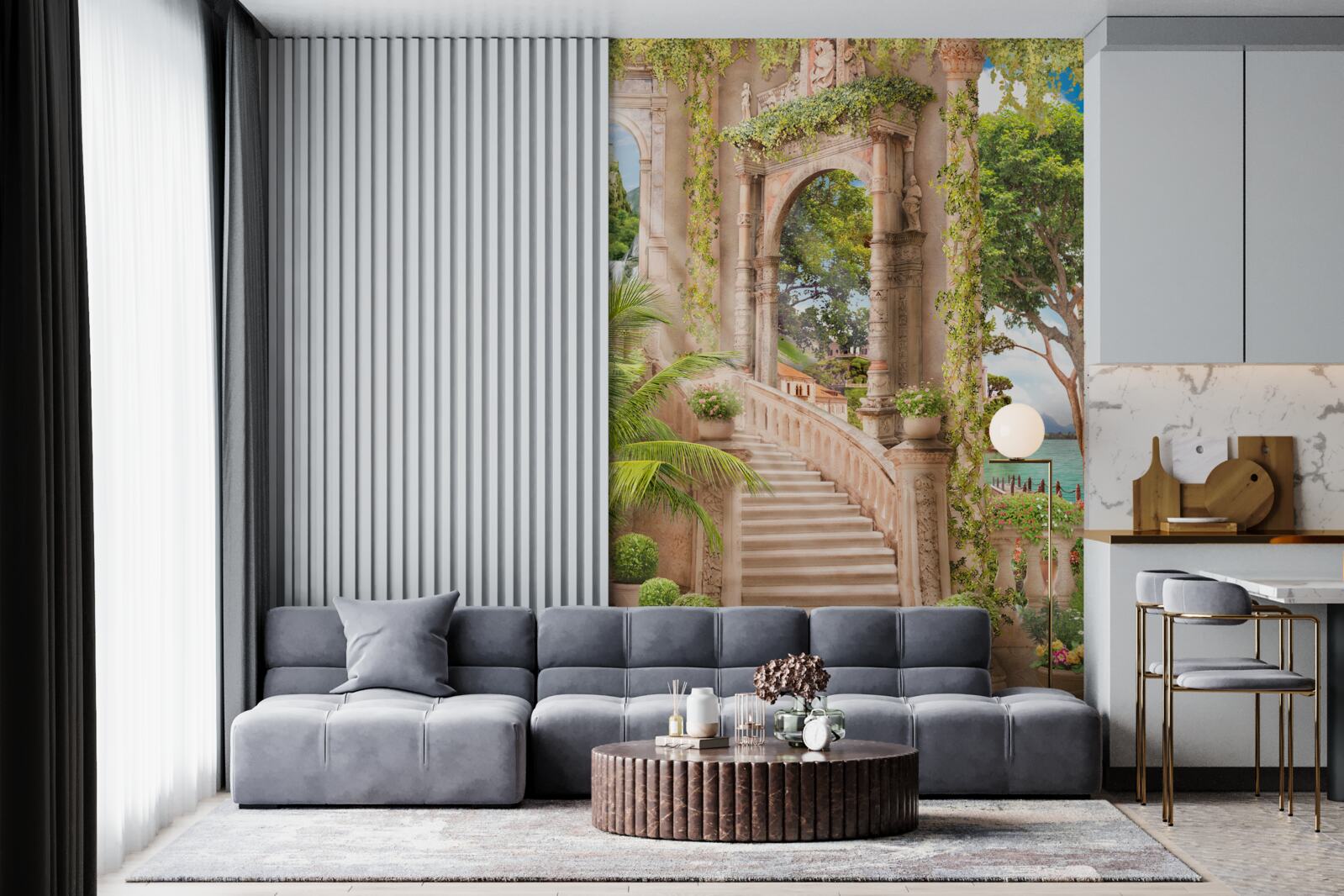 Фотошпалери красиві сходи