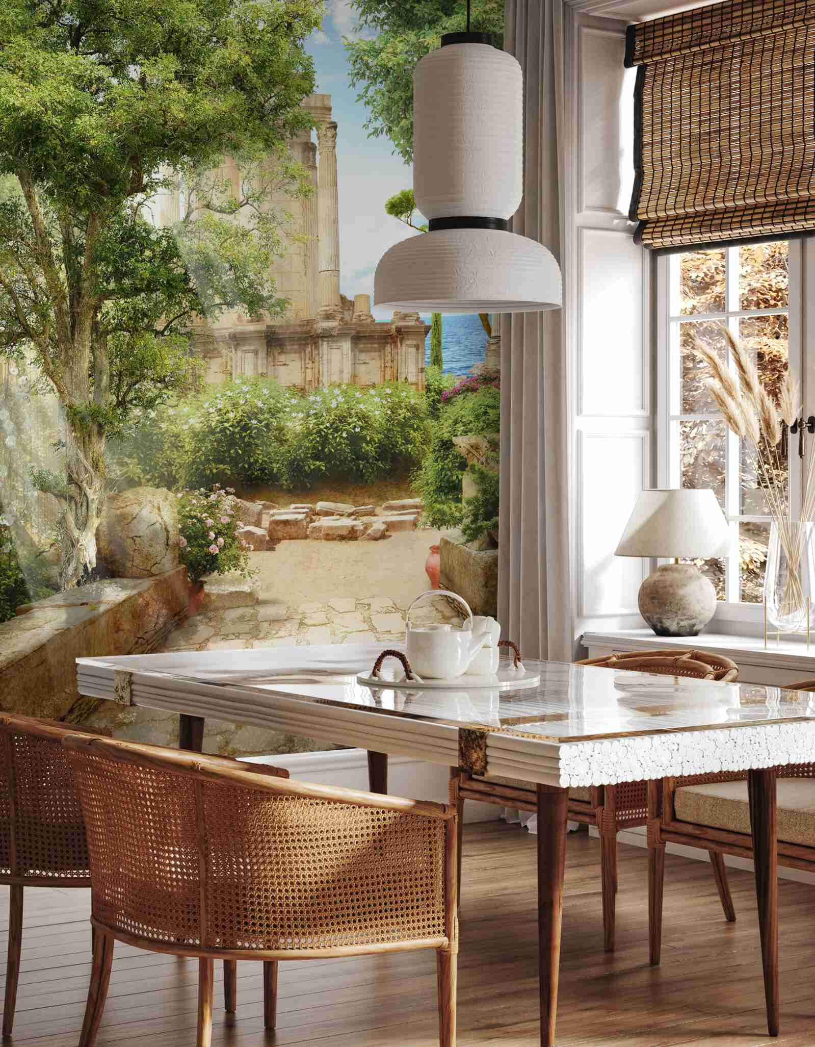 Фотошпалери стародавні сади Середземномор'я