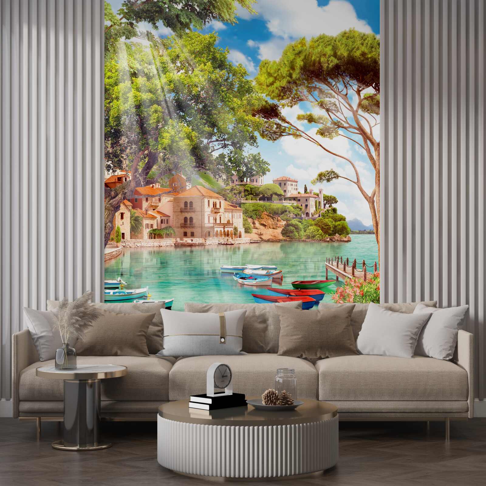 Фотошпалери кораблів у Середземному морі