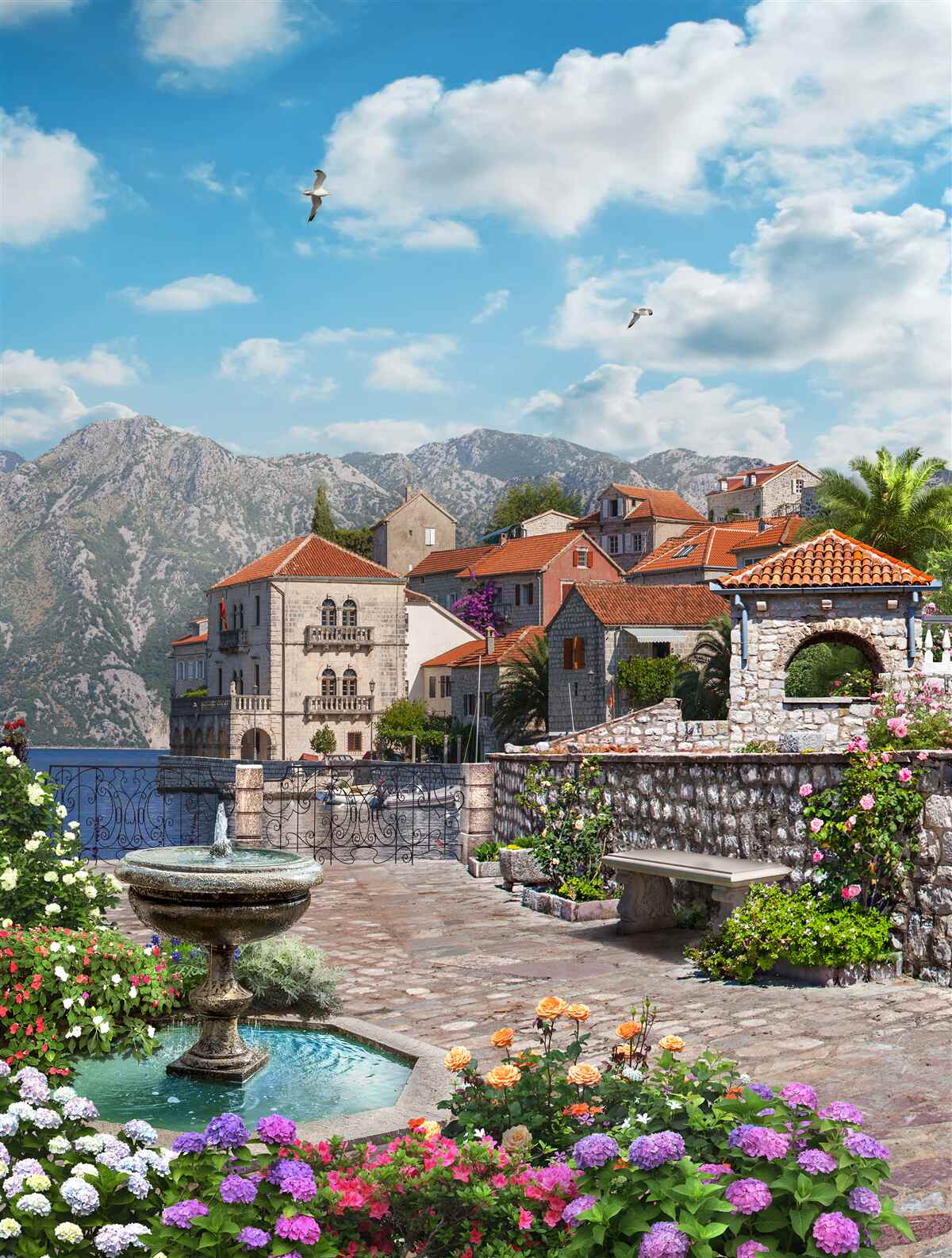 Фотошпалери вузькі вулиці та двори