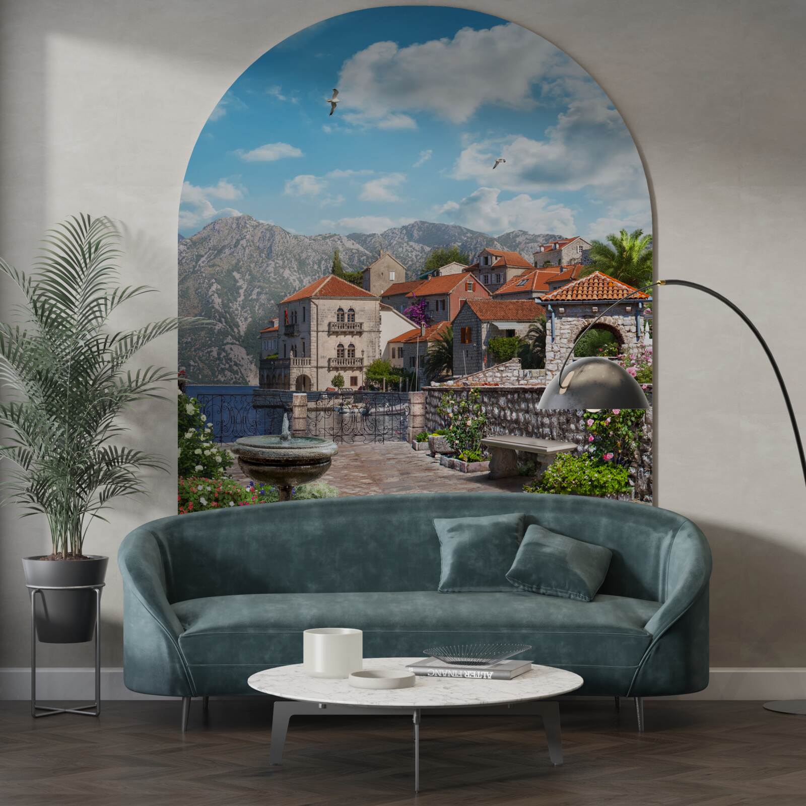 Фотошпалери вузькі вулиці та двори