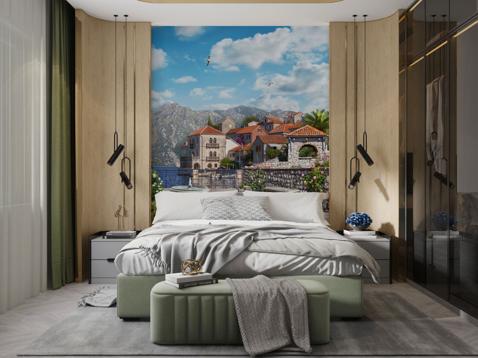 Фотошпалери вузькі вулиці та двори