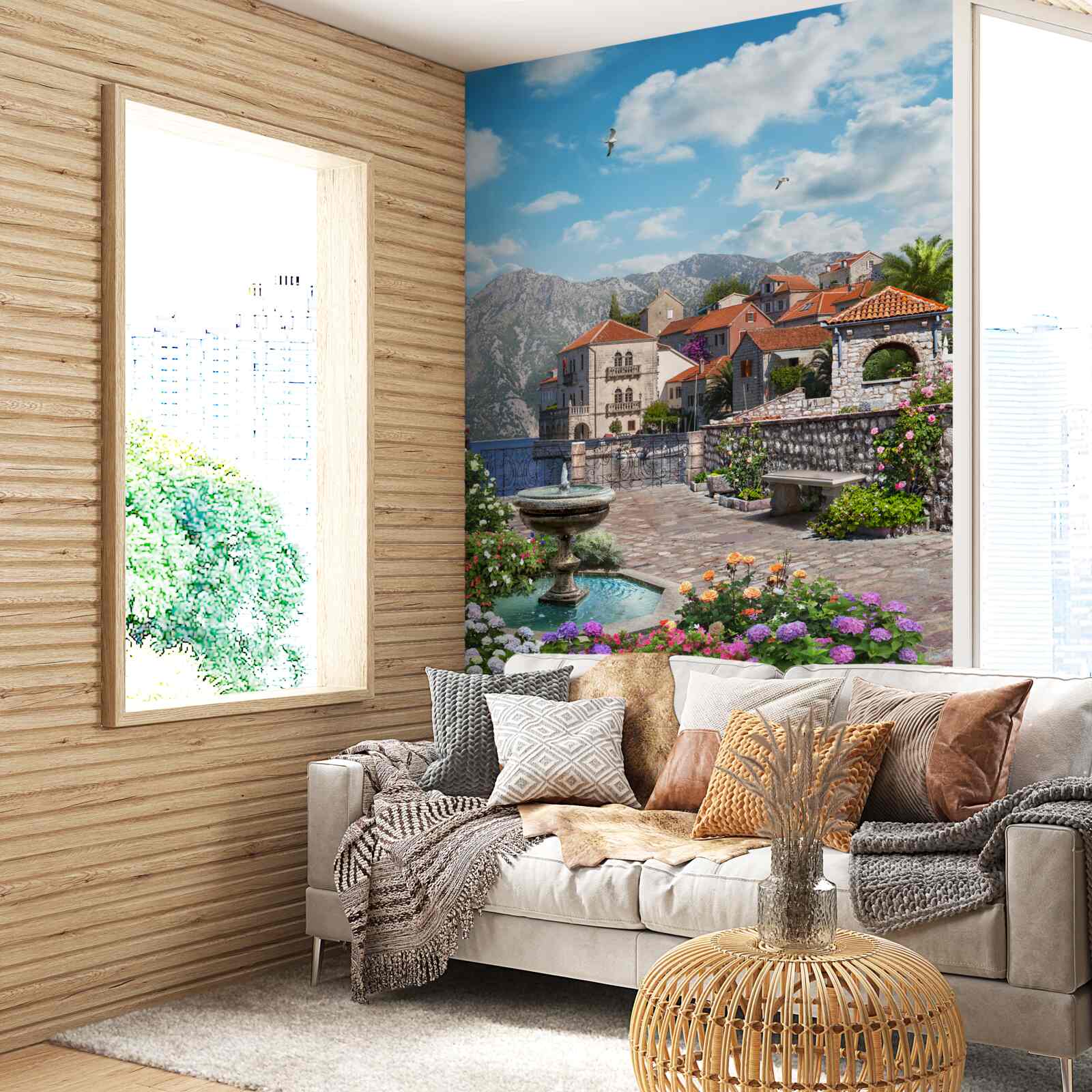 Фотошпалери вузькі вулиці та двори