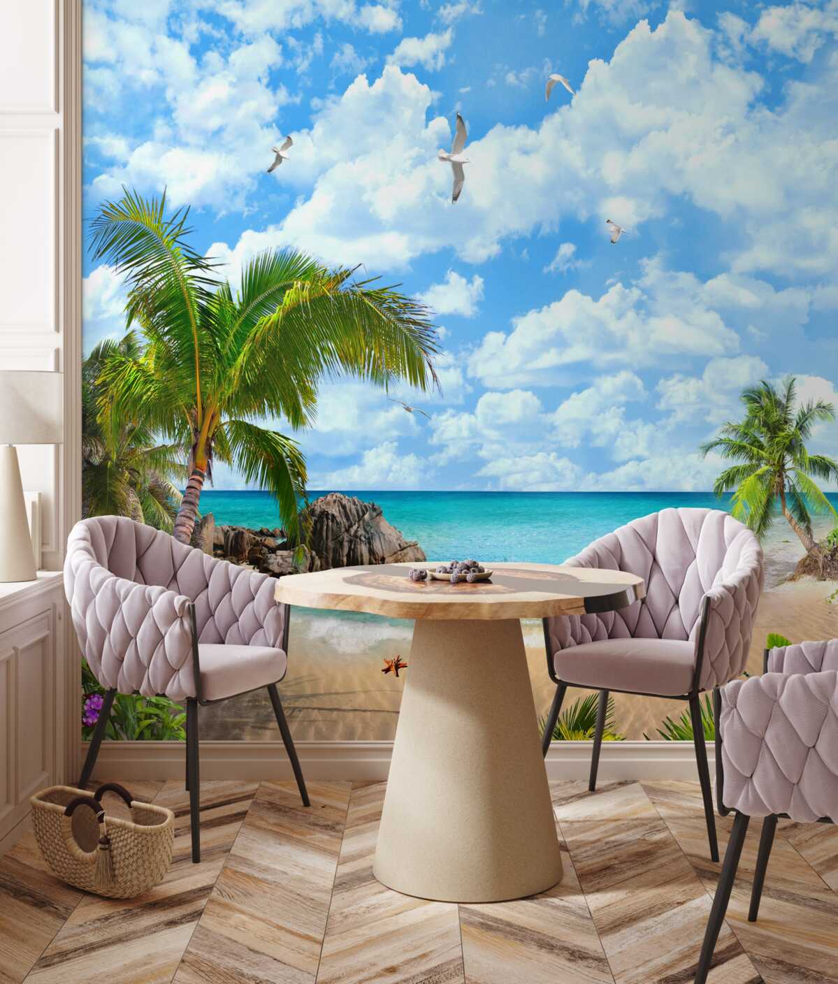 Фотошпалери екзотичний куточок