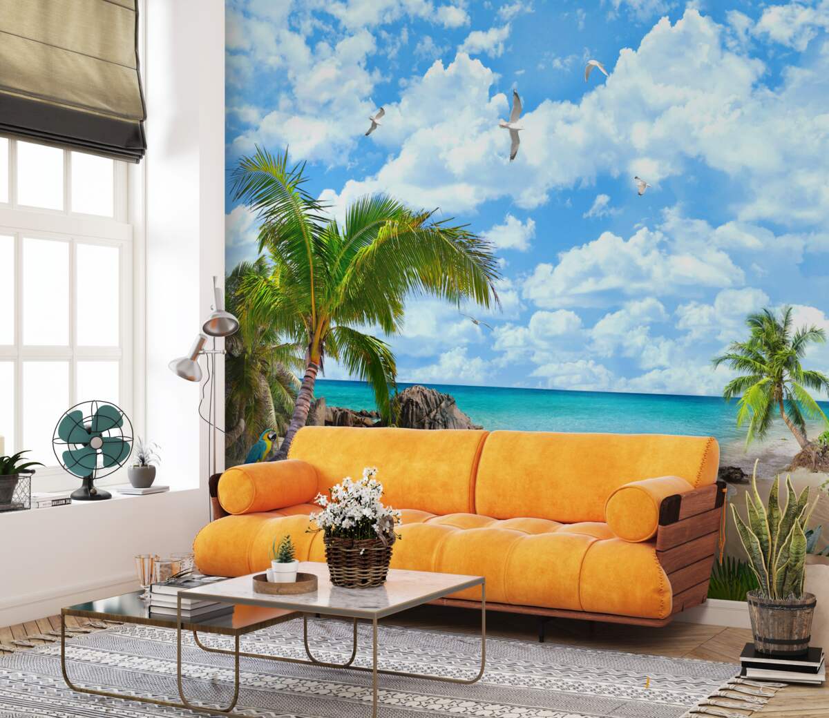 Фотошпалери екзотичний куточок