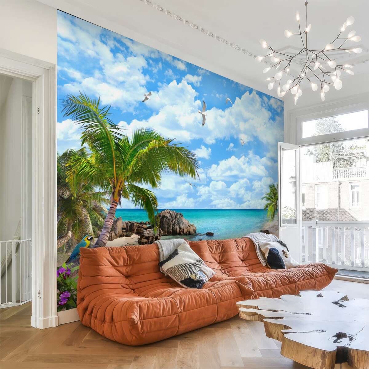 Фотошпалери екзотичний куточок