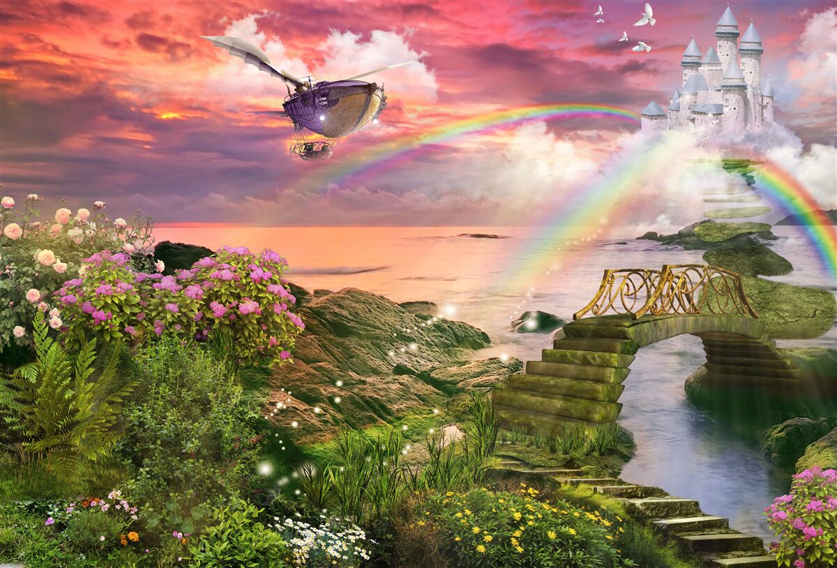 Фотошпалери казковий фентезійний світ