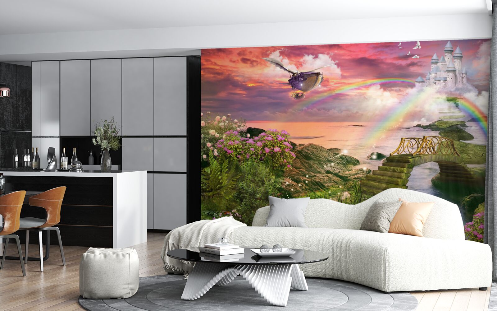 Фотошпалери казковий фентезійний світ