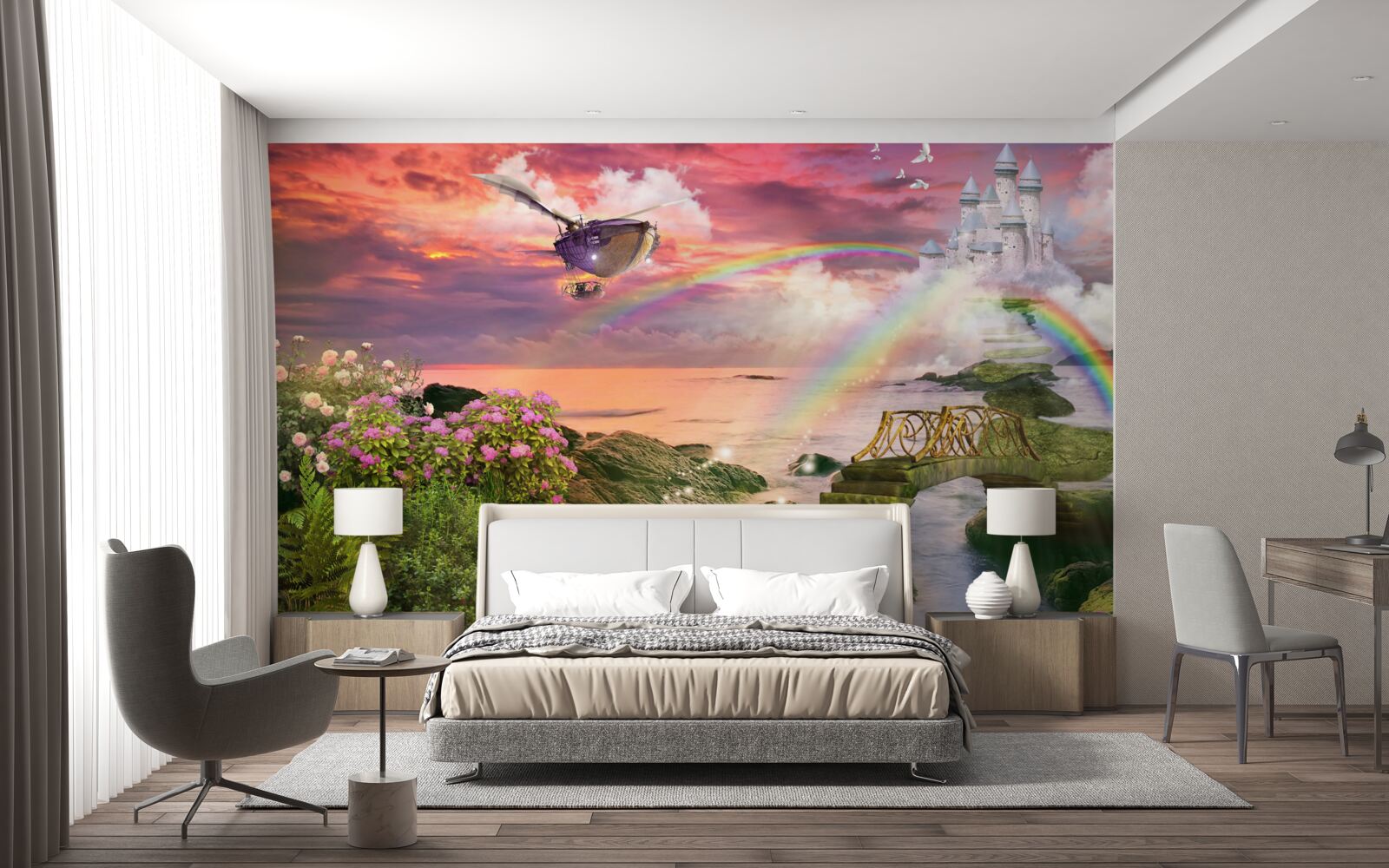 Фотошпалери казковий фентезійний світ