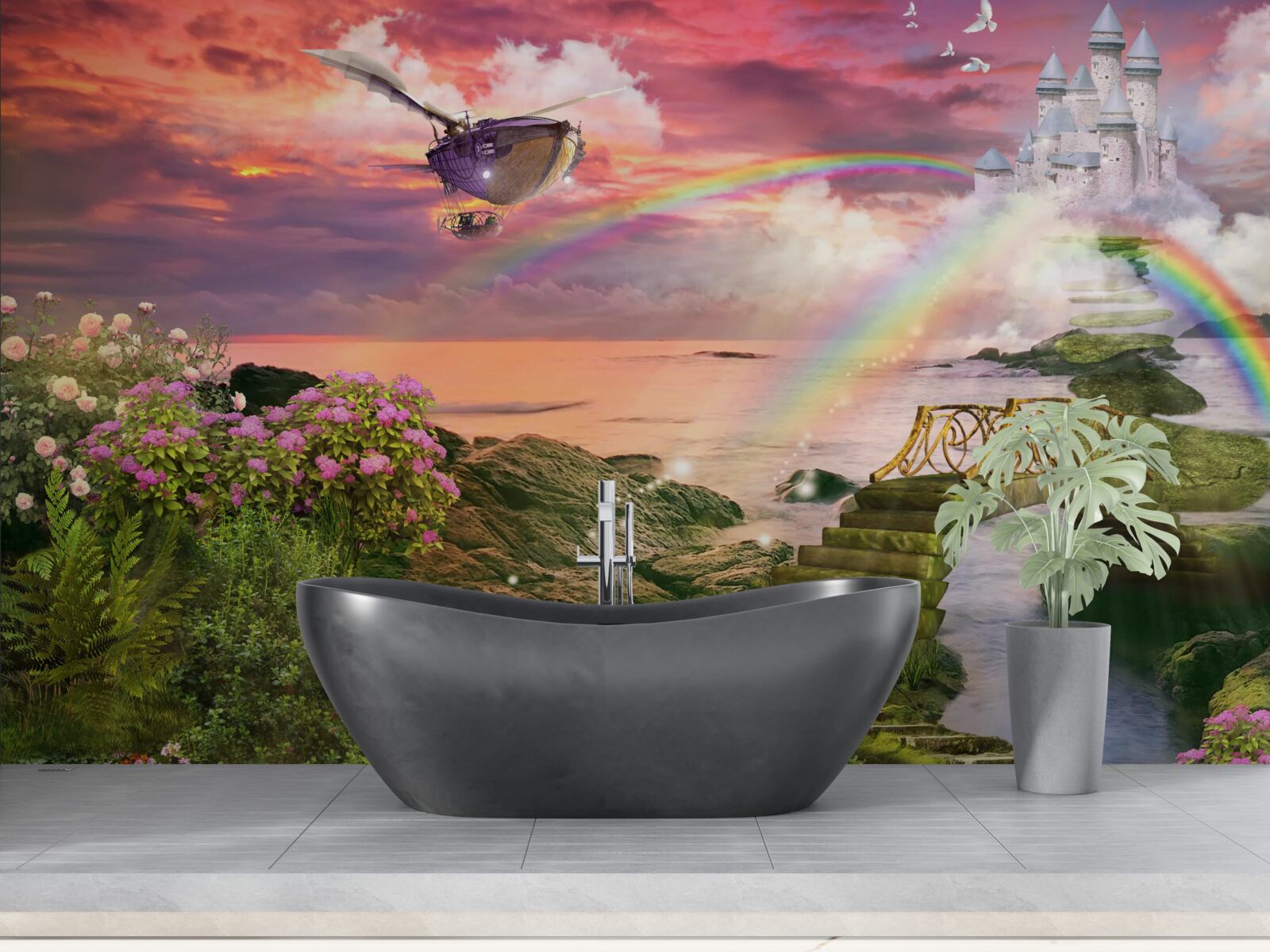 Фотошпалери казковий фентезійний світ