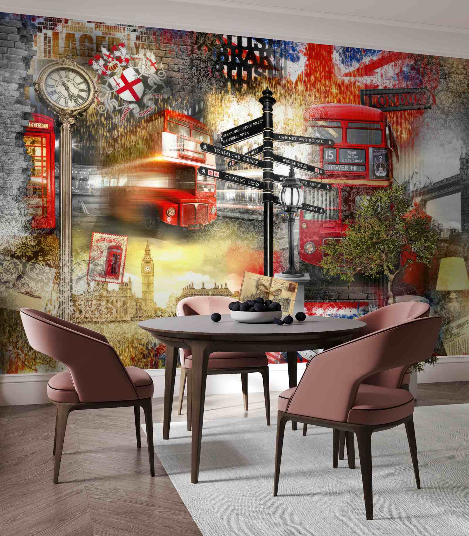 Фотошпалери різні емблеми великої британії