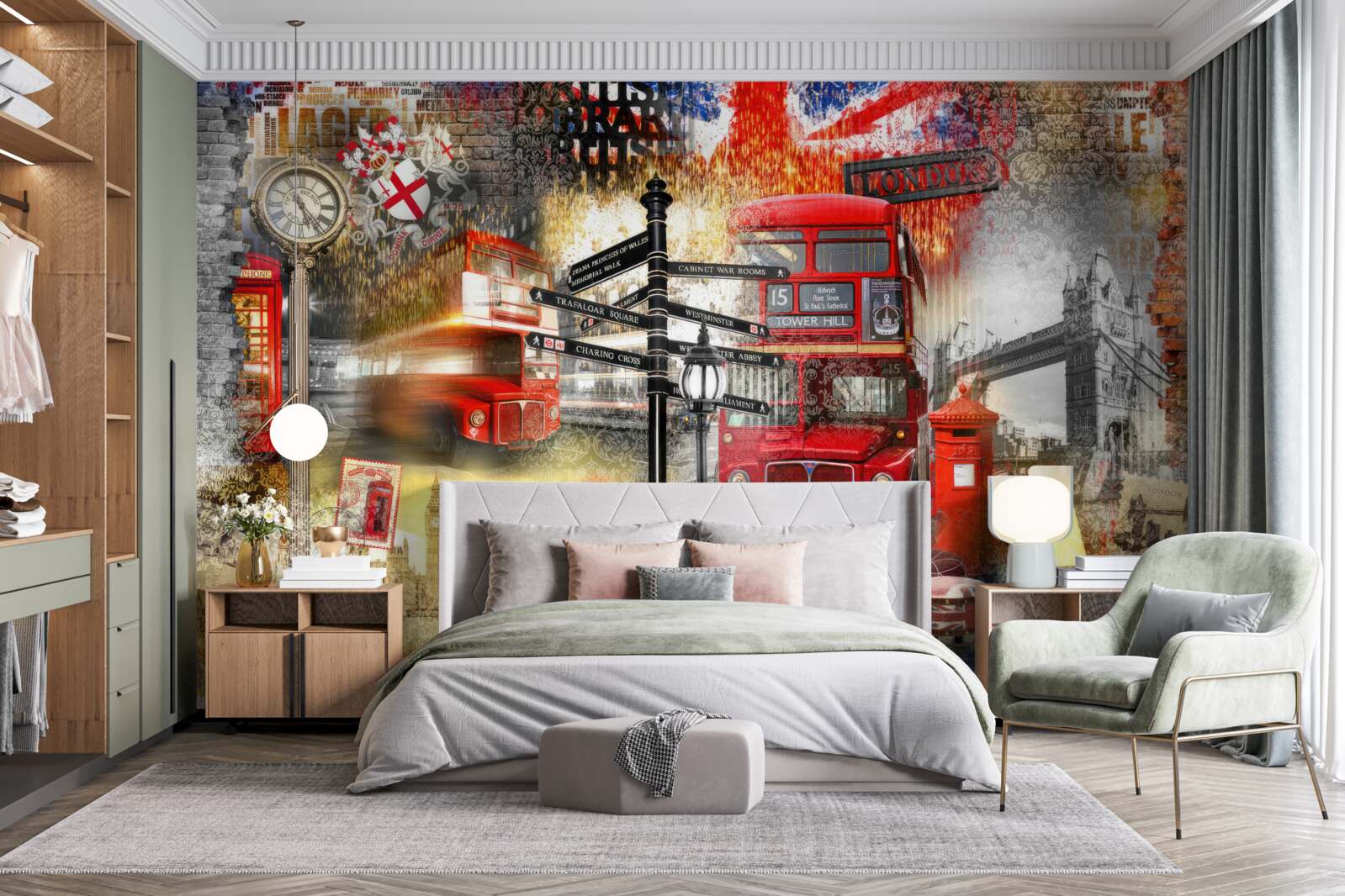 Фотошпалери різні емблеми великої британії