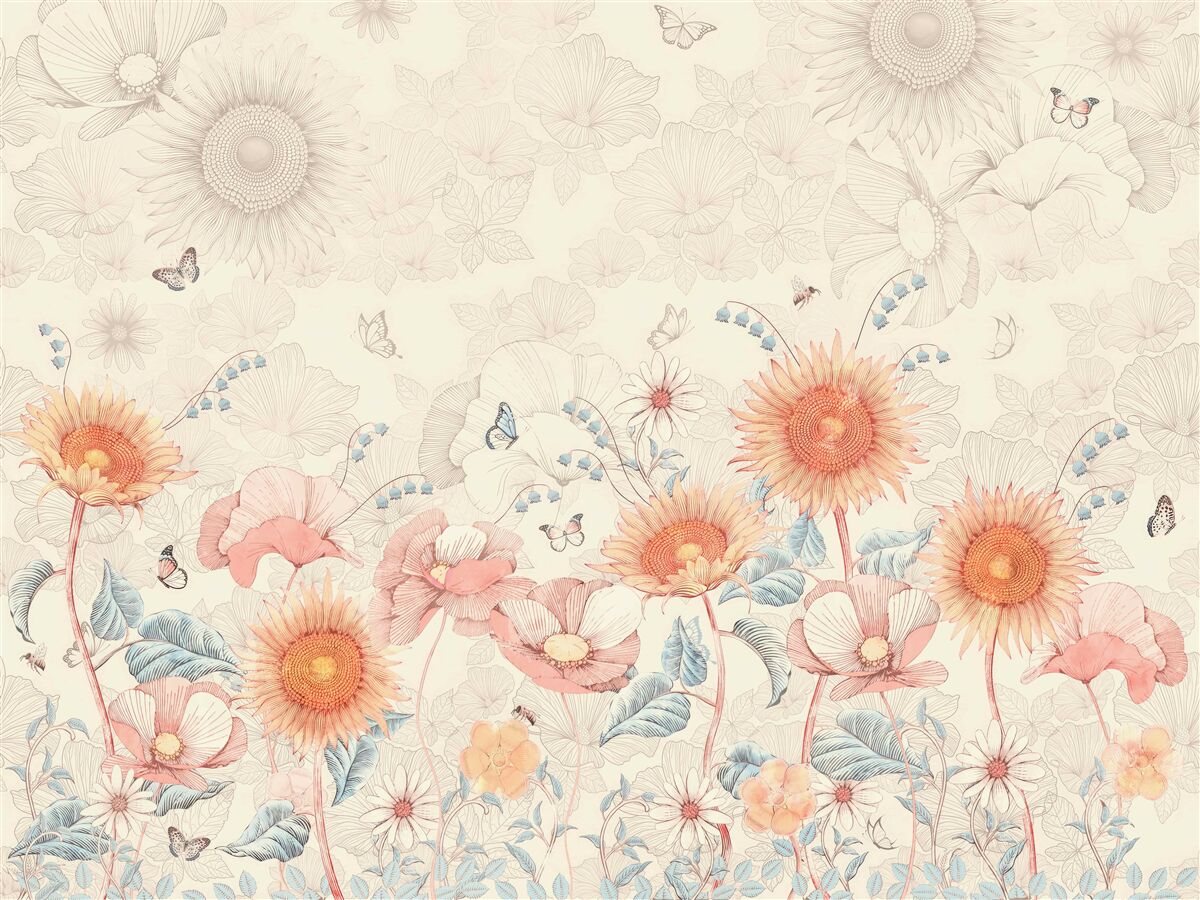 Фотошпалери різні екзотичні квіти