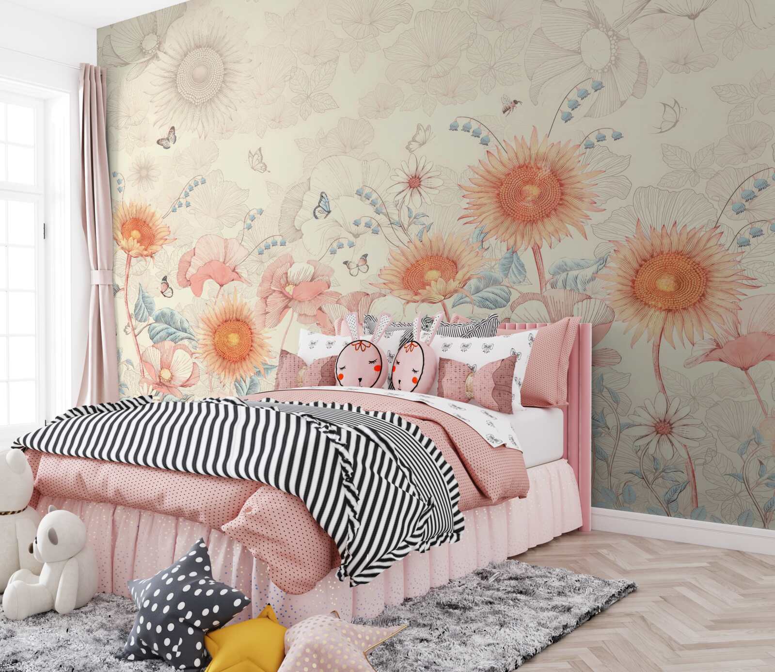 Фотошпалери різні екзотичні квіти